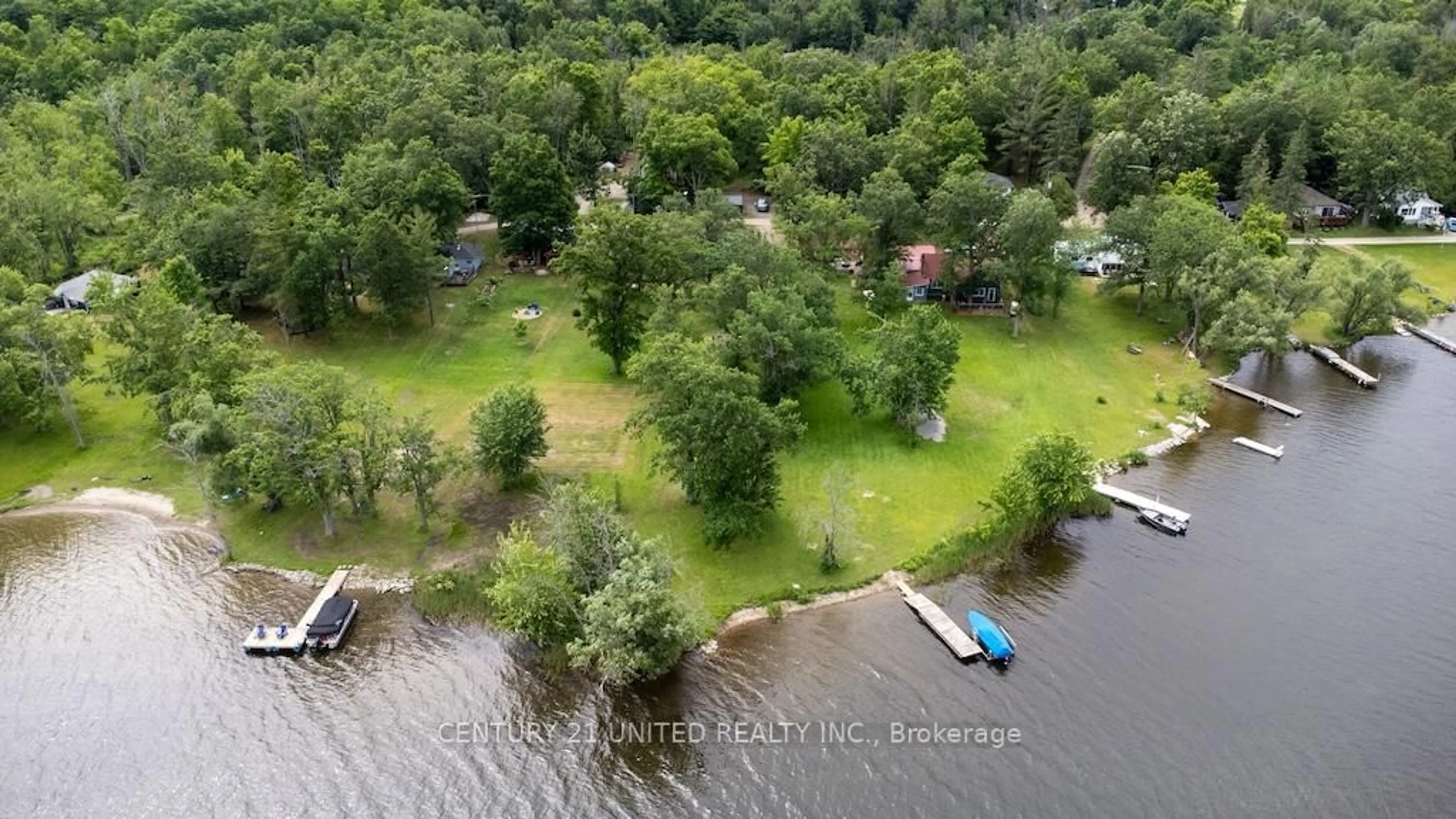 A pic from outside/outdoor area/front of a property/back of a property/a pic from drone, water/lake/river/ocean view for 28 Valley View Lane, Trent Hills Ontario K0L 1Y0