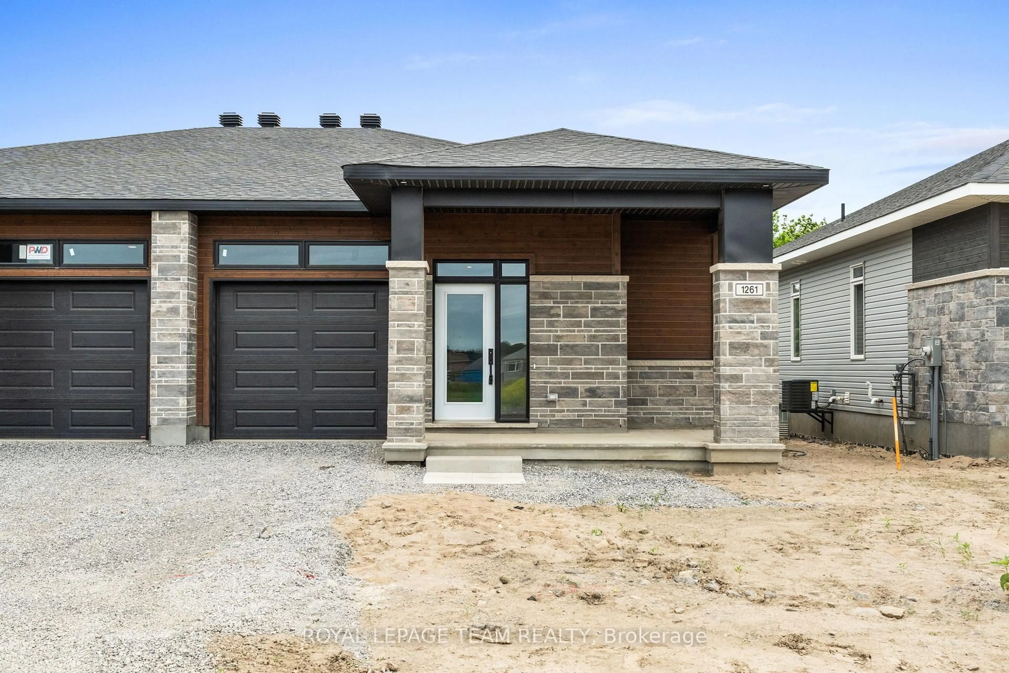 Home with brick exterior material, street for 1261 Potter Dr, Brockville Ontario K6V 0G8