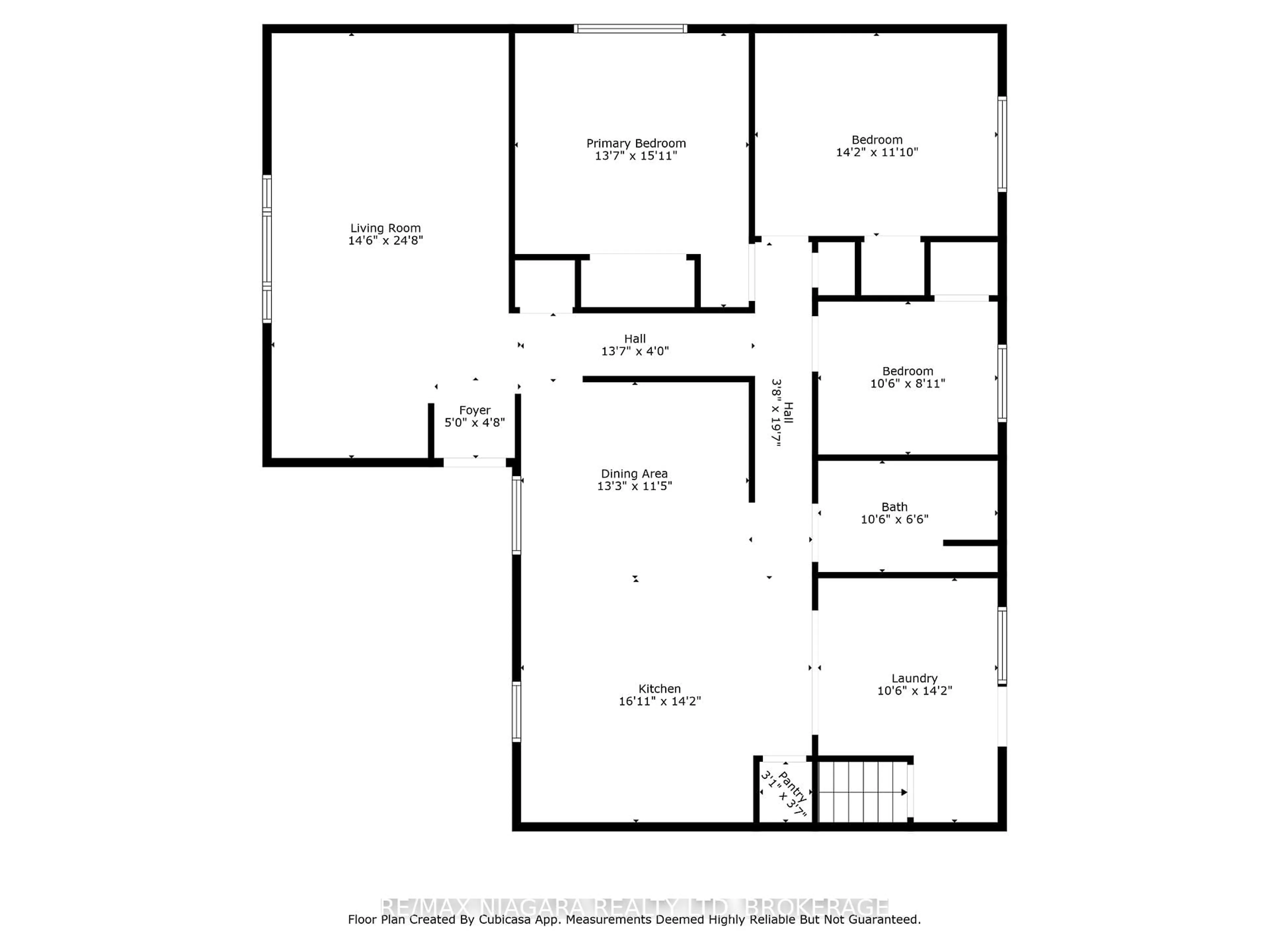 Floor plan for 4530 MARSHALL Rd, Niagara Falls Ontario L2E 6S6