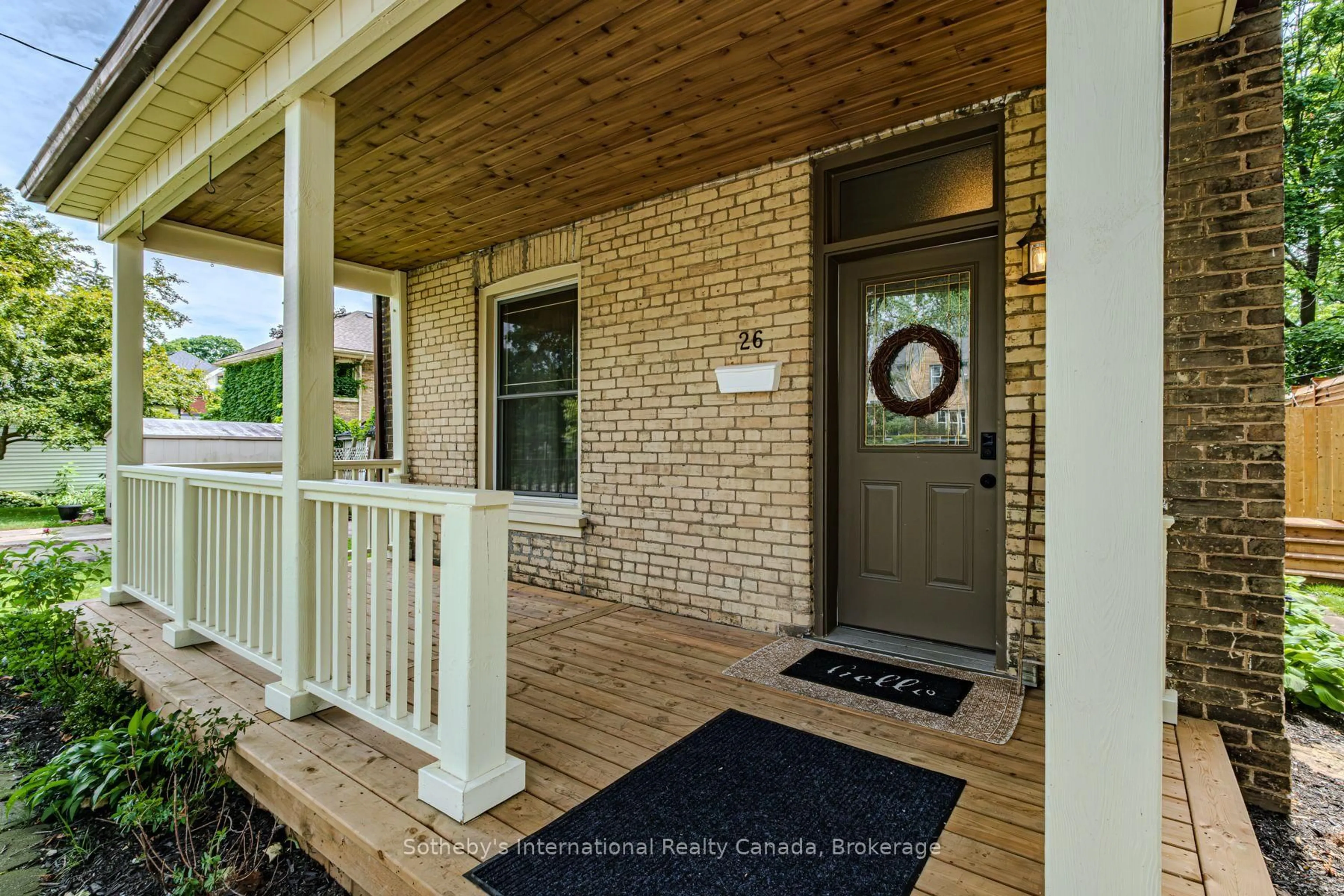 Indoor entryway for 26 Alexander Ave, Brant Ontario N3L 2V7