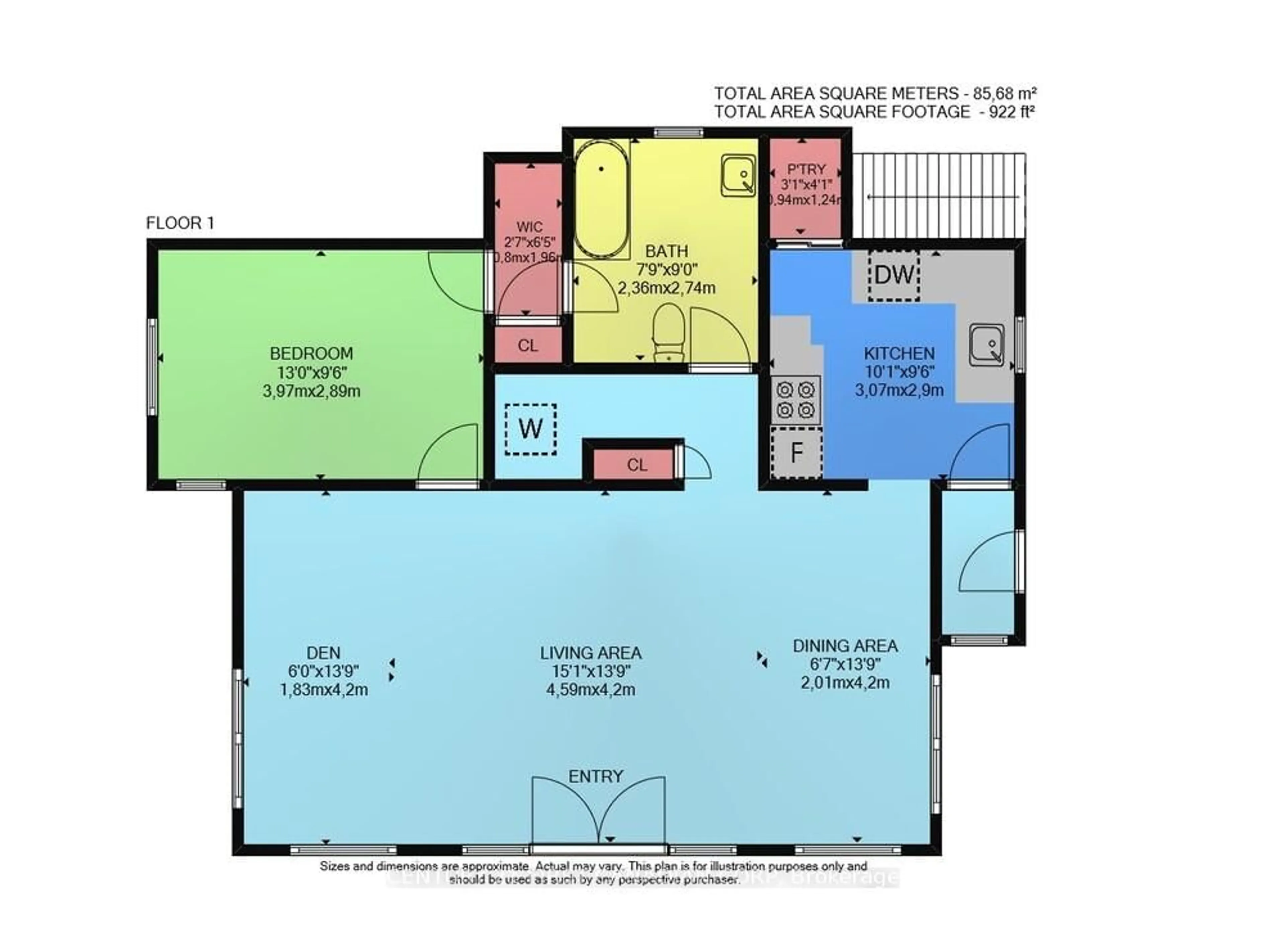 Floor plan for 147 Harrison Pl, Central Elgin Ontario N5L 1A1
