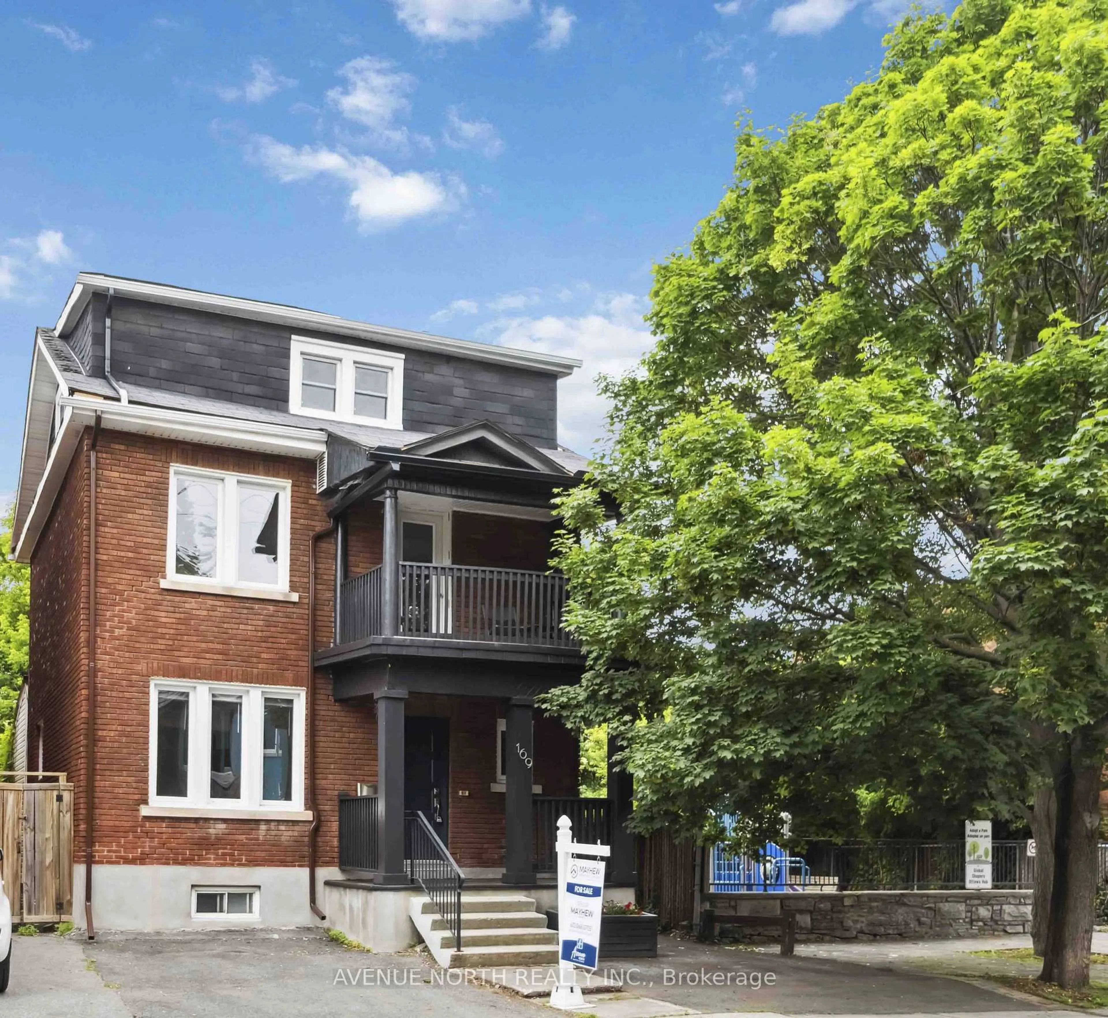 Home with brick exterior material, street for 169 Arlington Ave, Ottawa Ontario K1R 5S6