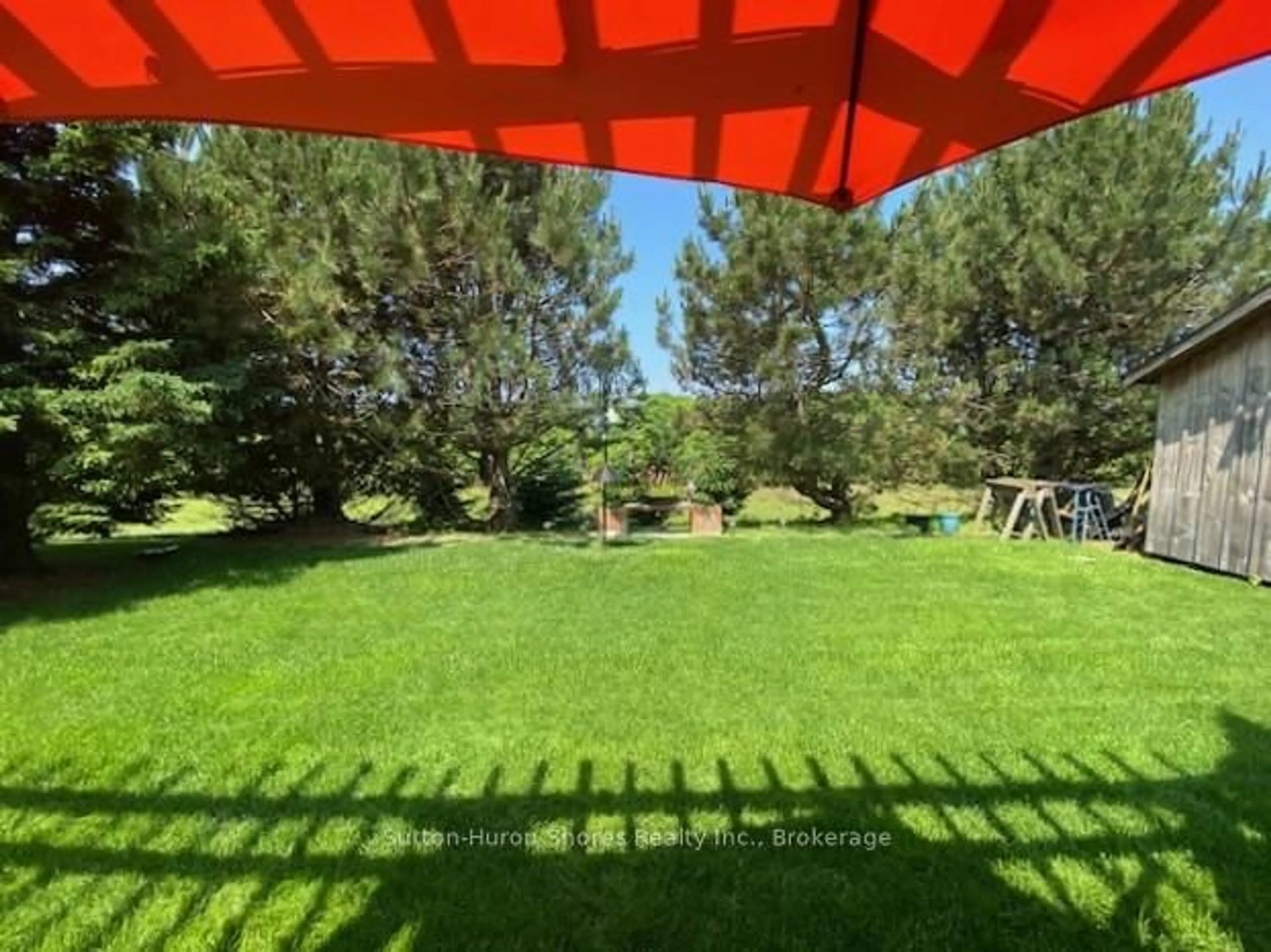 Patio, forest/trees view for 170 Stickel St, Saugeen Shores Ontario N0H 2C1