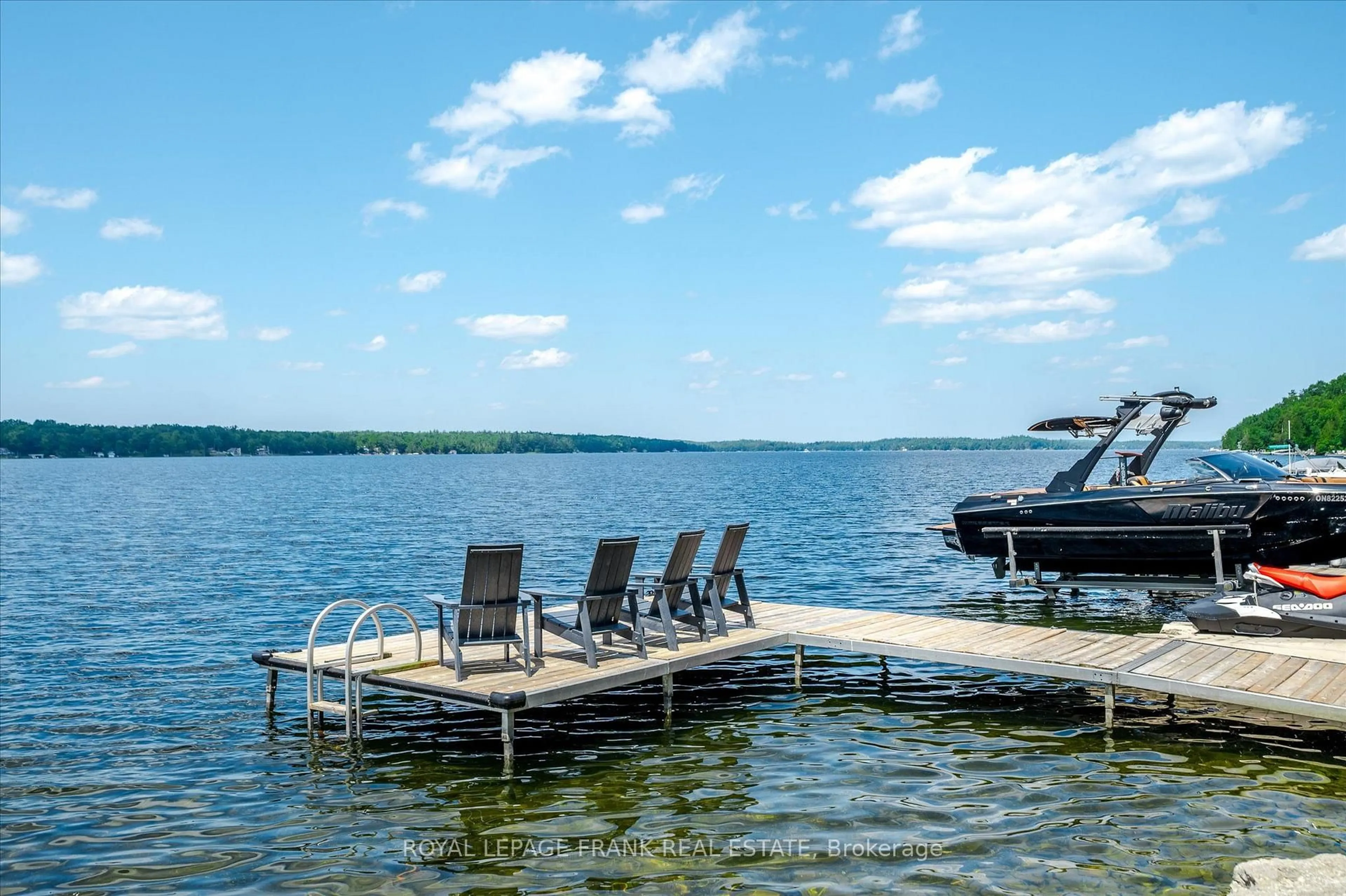 Patio, water/lake/river/ocean view for 910 Birchview Rd, Douro-Dummer Ontario K0L 2H0