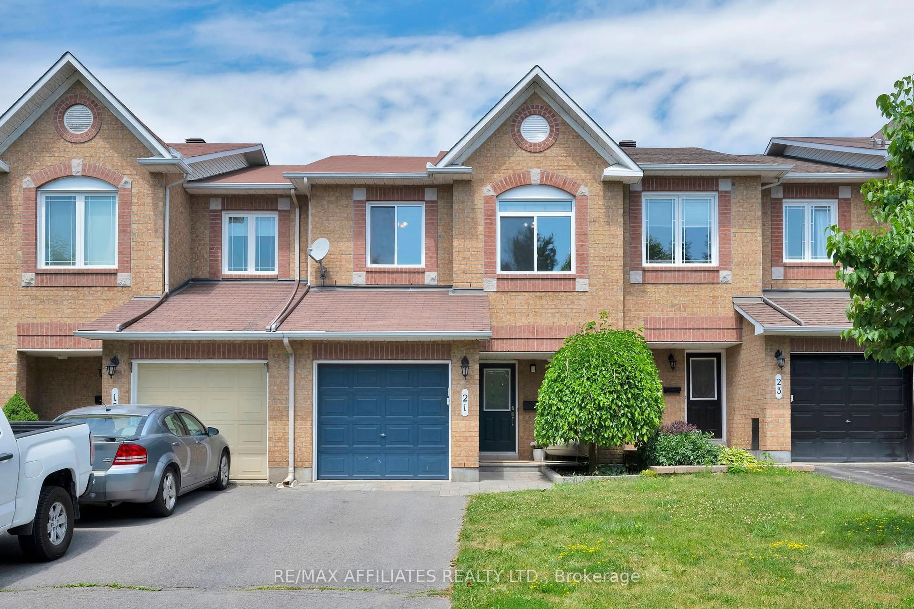 Home with brick exterior material, street for 21 Flowertree Cres, Kanata Ontario K2M 2R8