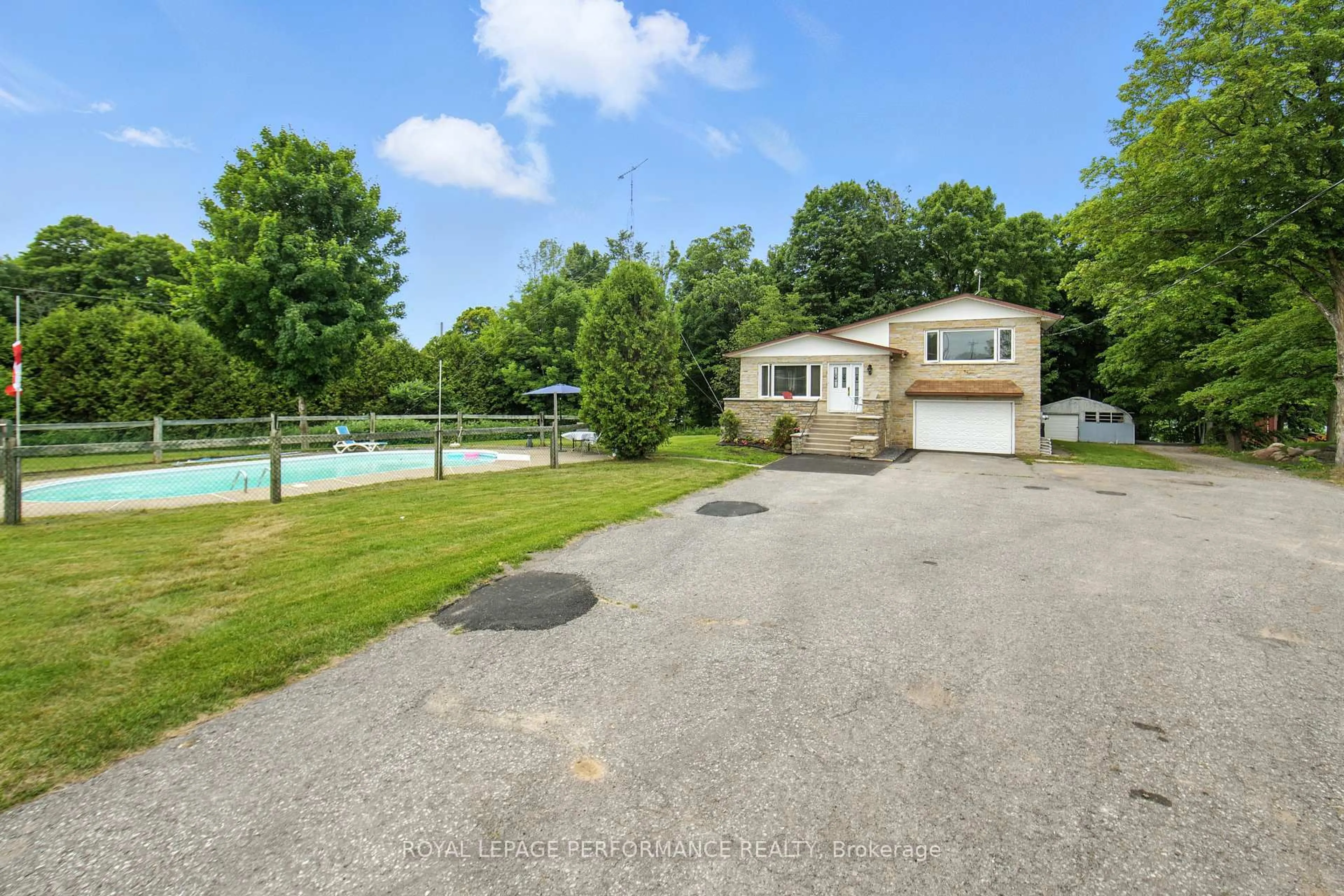 A pic from outside/outdoor area/front of a property/back of a property/a pic from drone, water/lake/river/ocean view for 2505 Front Rd, East Hawkesbury Ontario K6A 2R2