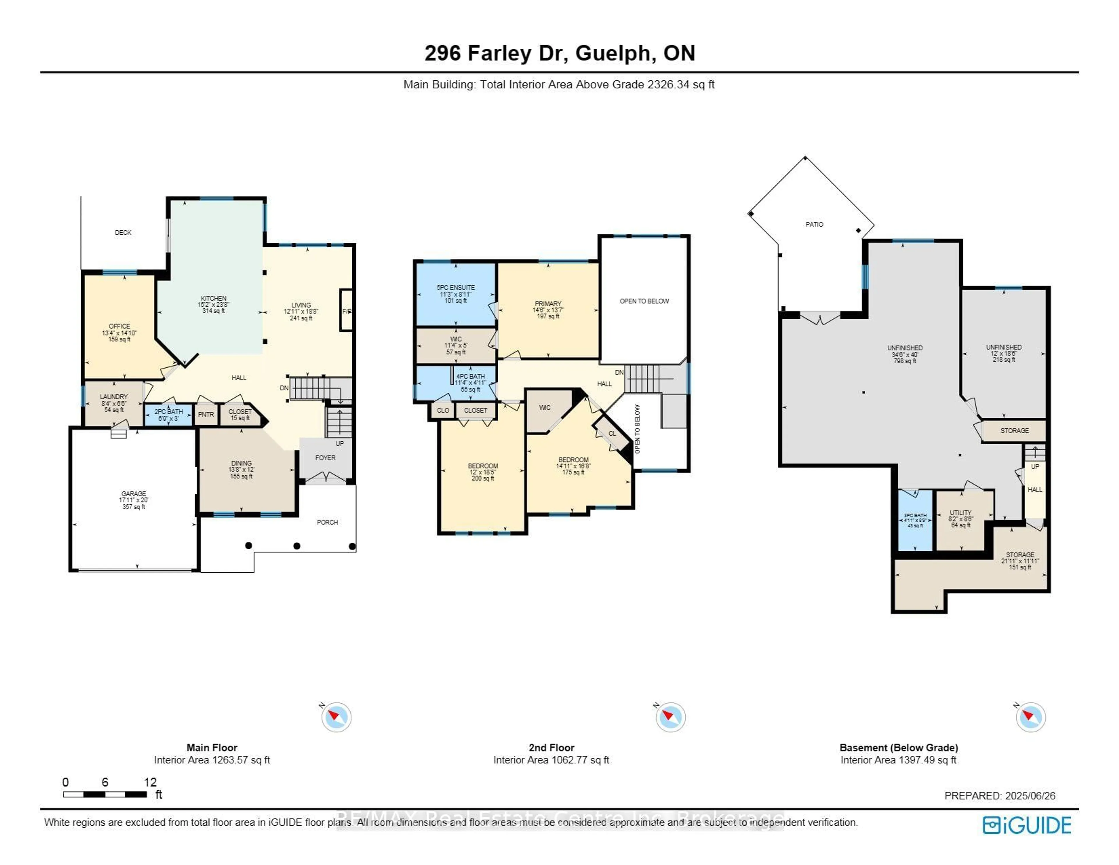Floor plan for 296 Farley Dr, Guelph Ontario N1L 1N6