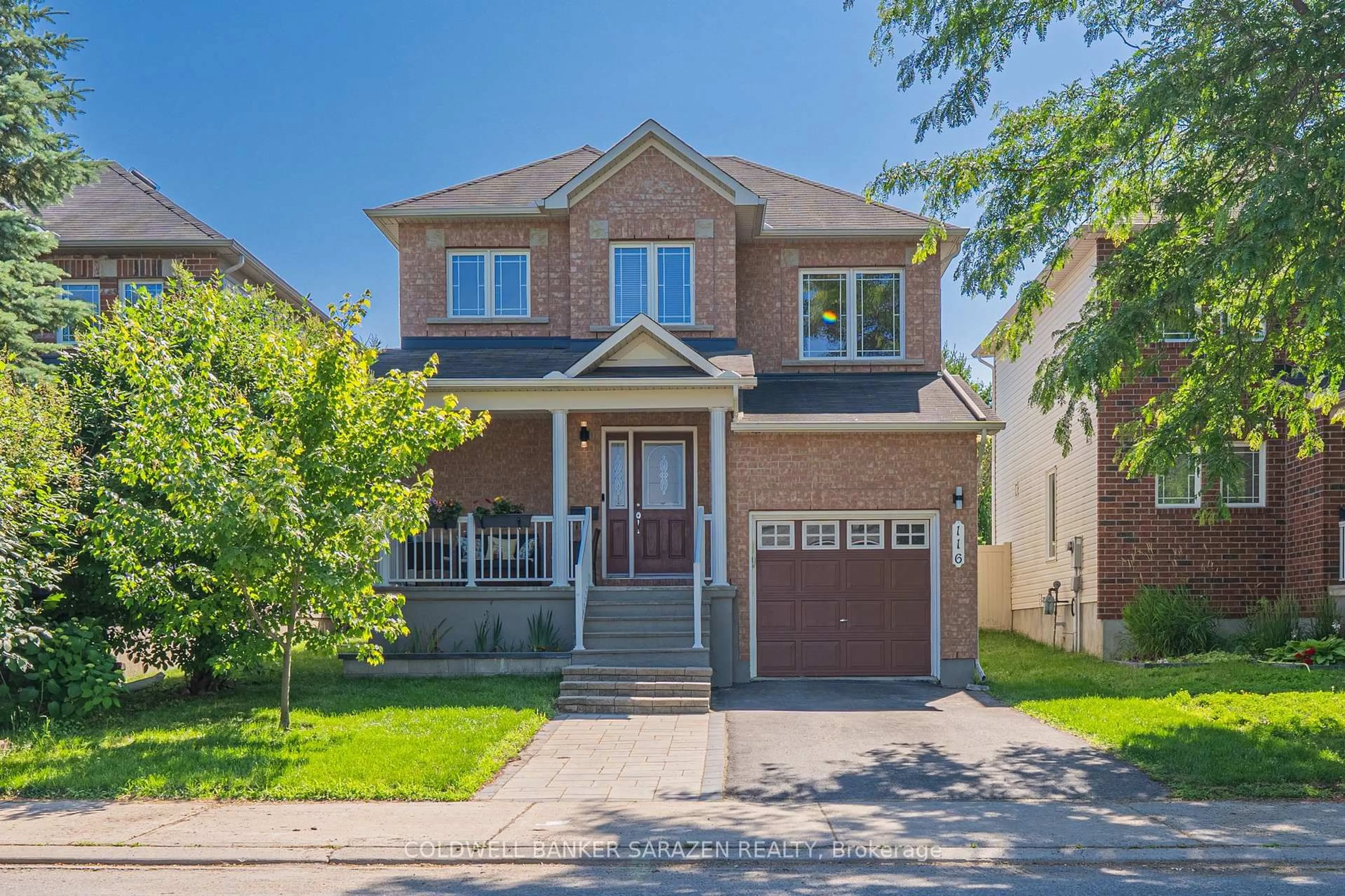 Home with brick exterior material, street for 116 Whernside Terr, Ottawa Ontario K2W 0C7
