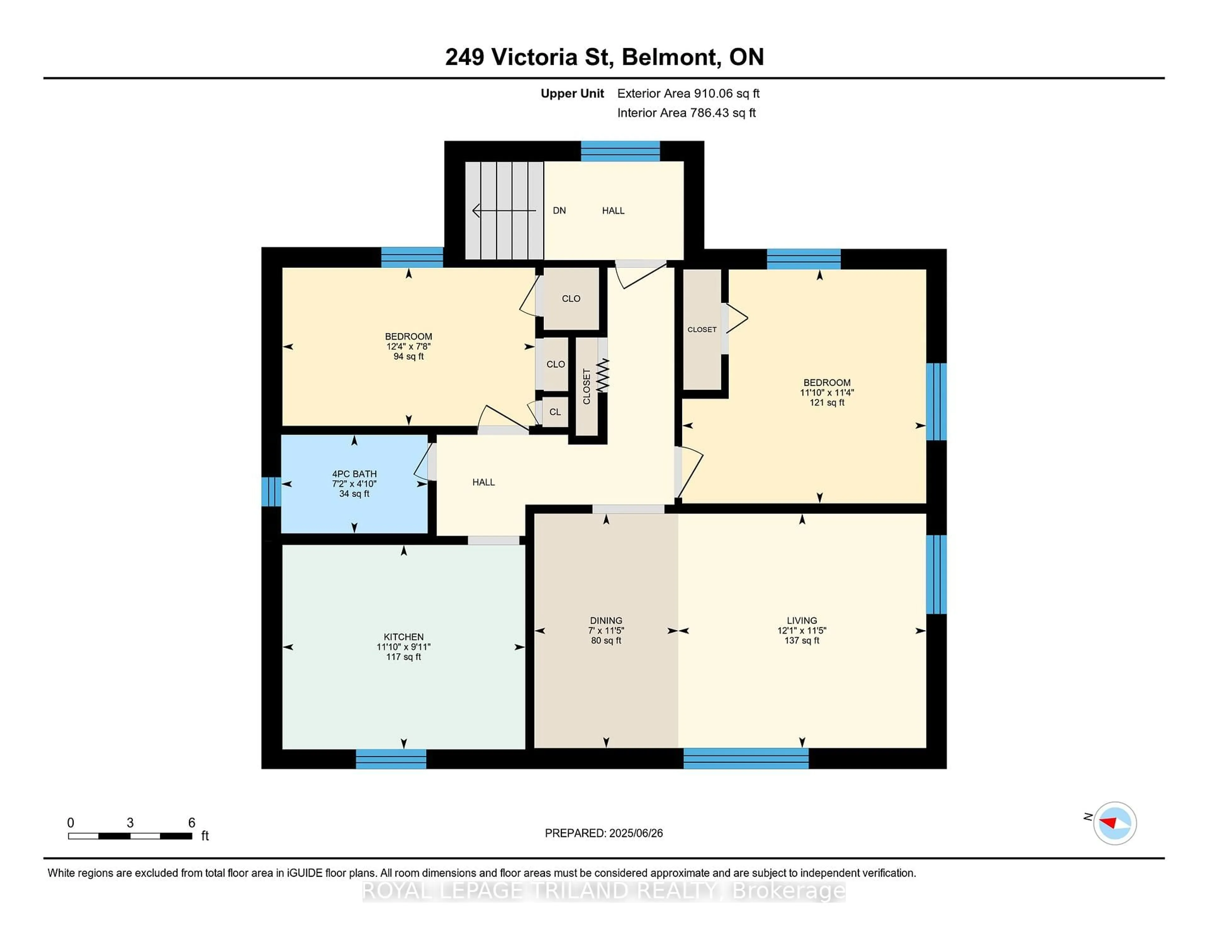 Floor plan for 249 Victoria St, Central Elgin Ontario N0L 1B0