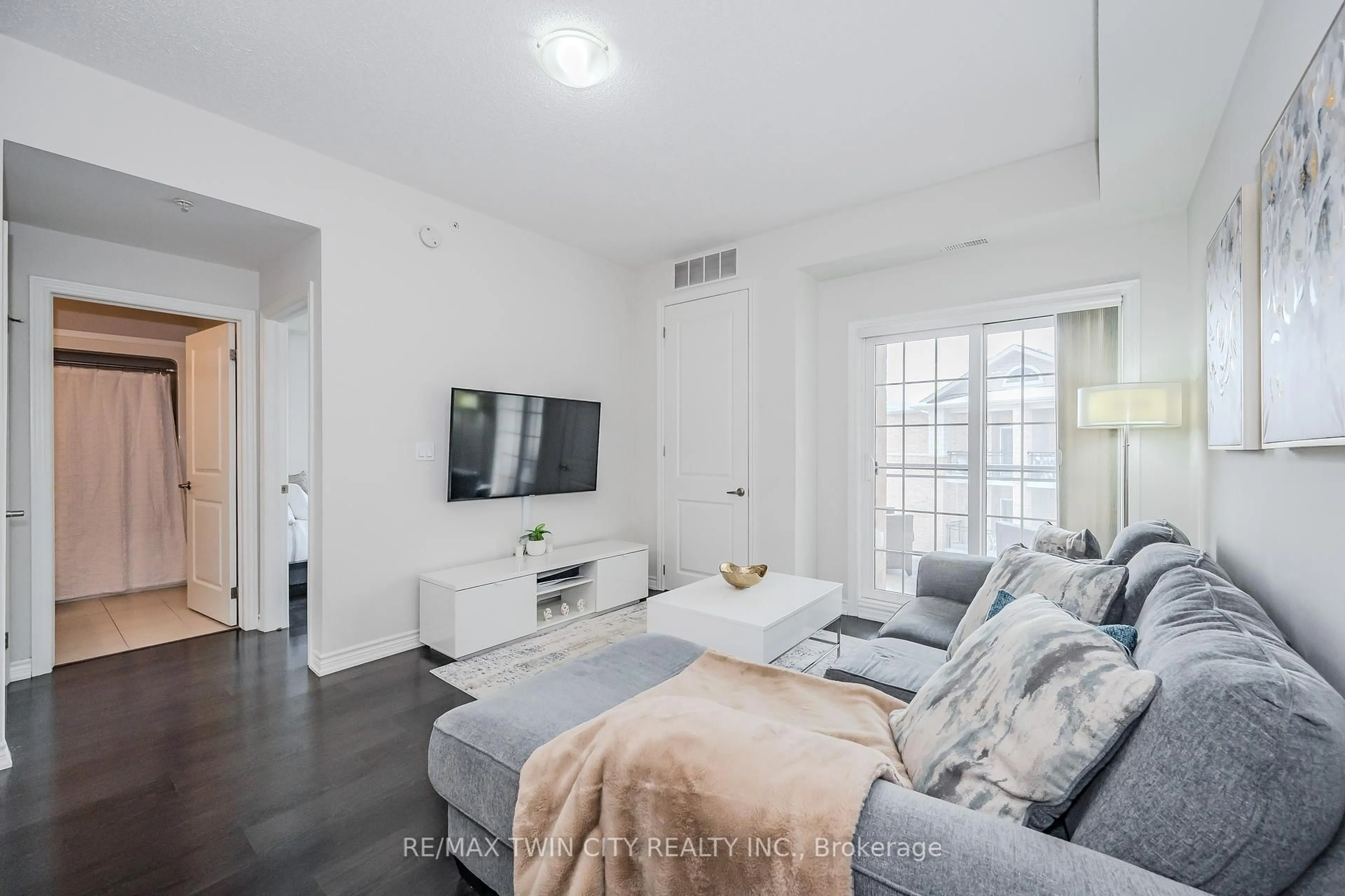 Living room with furniture, unknown for 1083 Gordon St #409, Guelph Ontario N1G 0E3