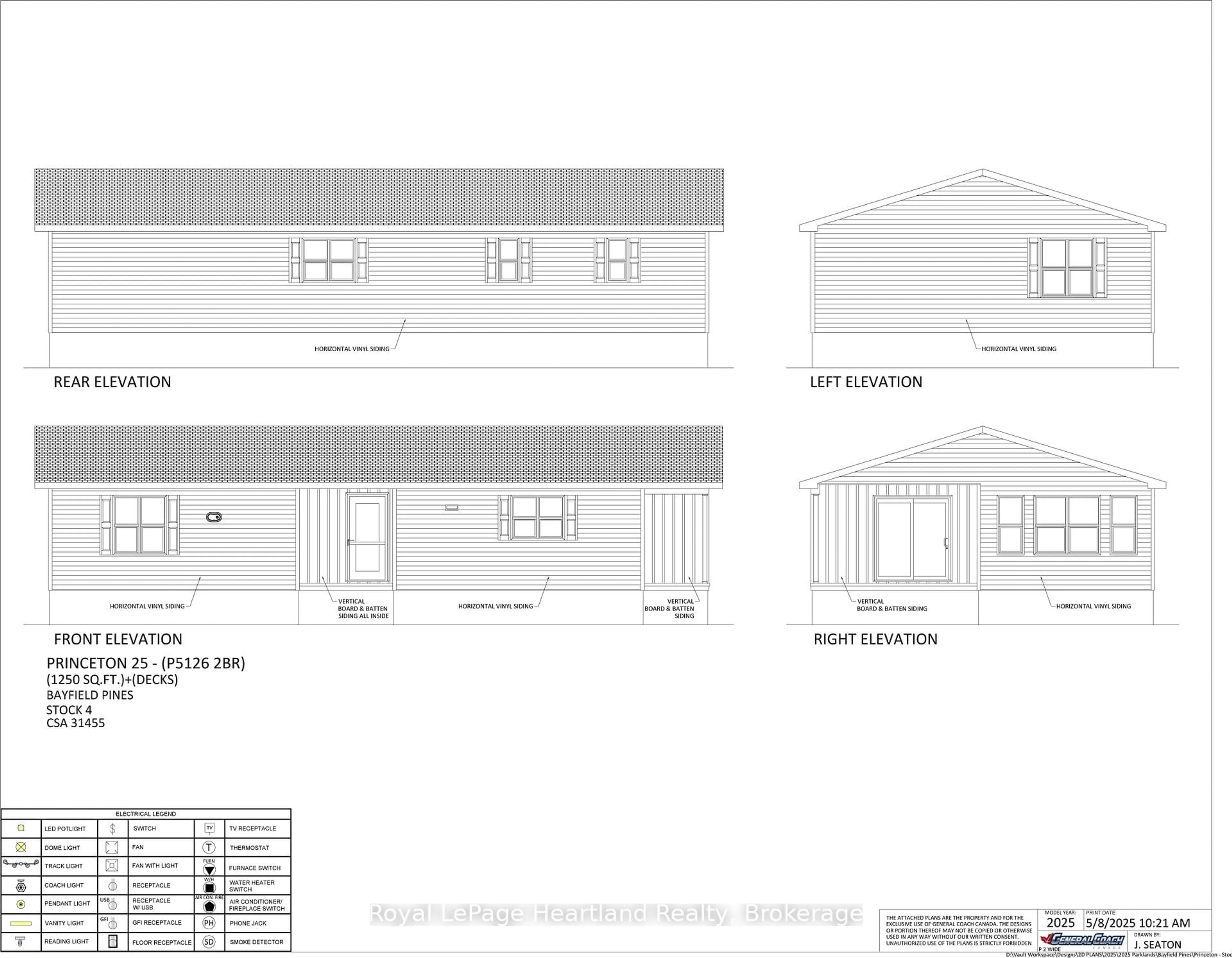Floor plan for 915 White Cedar Dr, Central Huron Ontario N0M 1G0