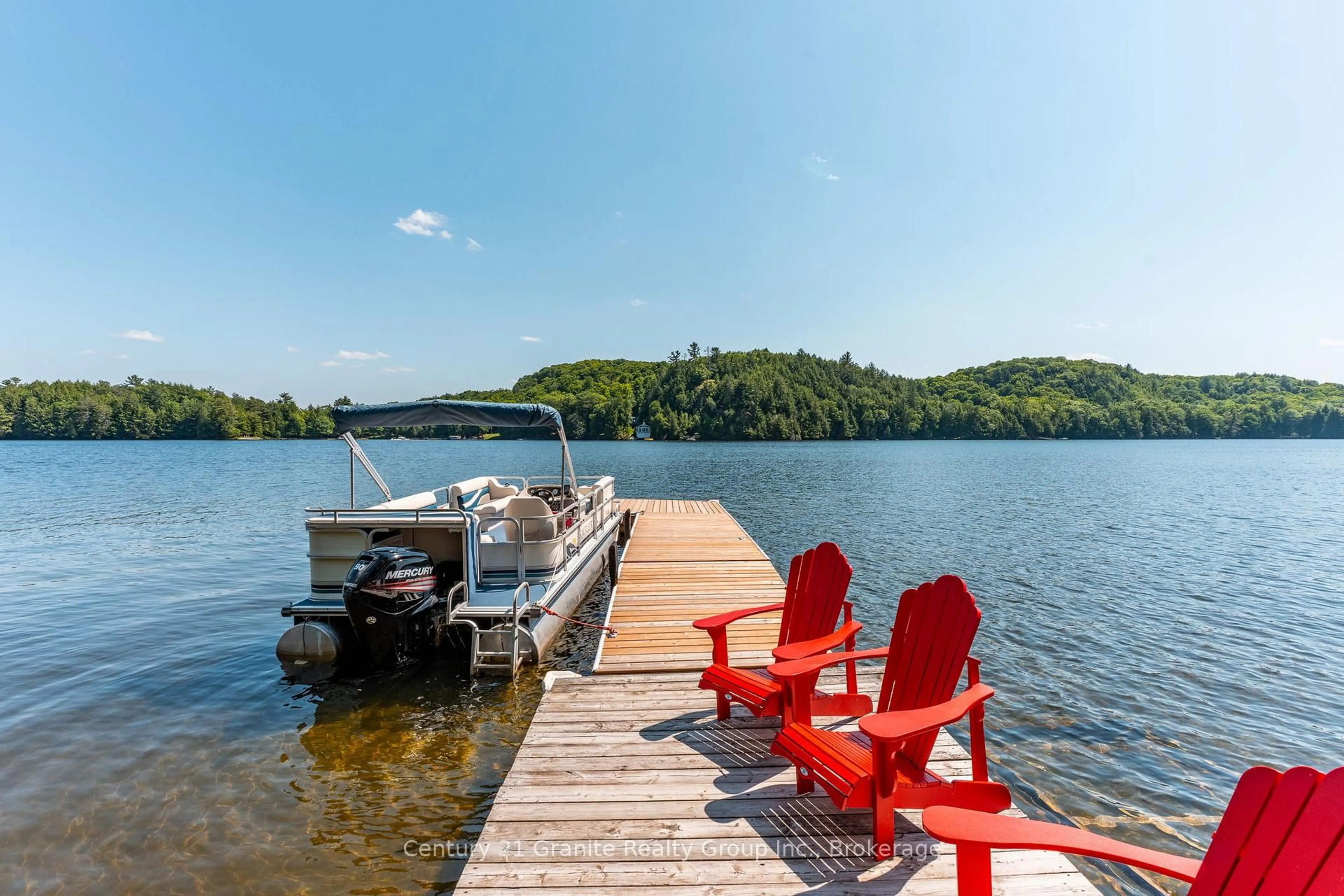 Patio, water/lake/river/ocean view for 1025 Sage Dr, Minden Hills Ontario K0M 2K0