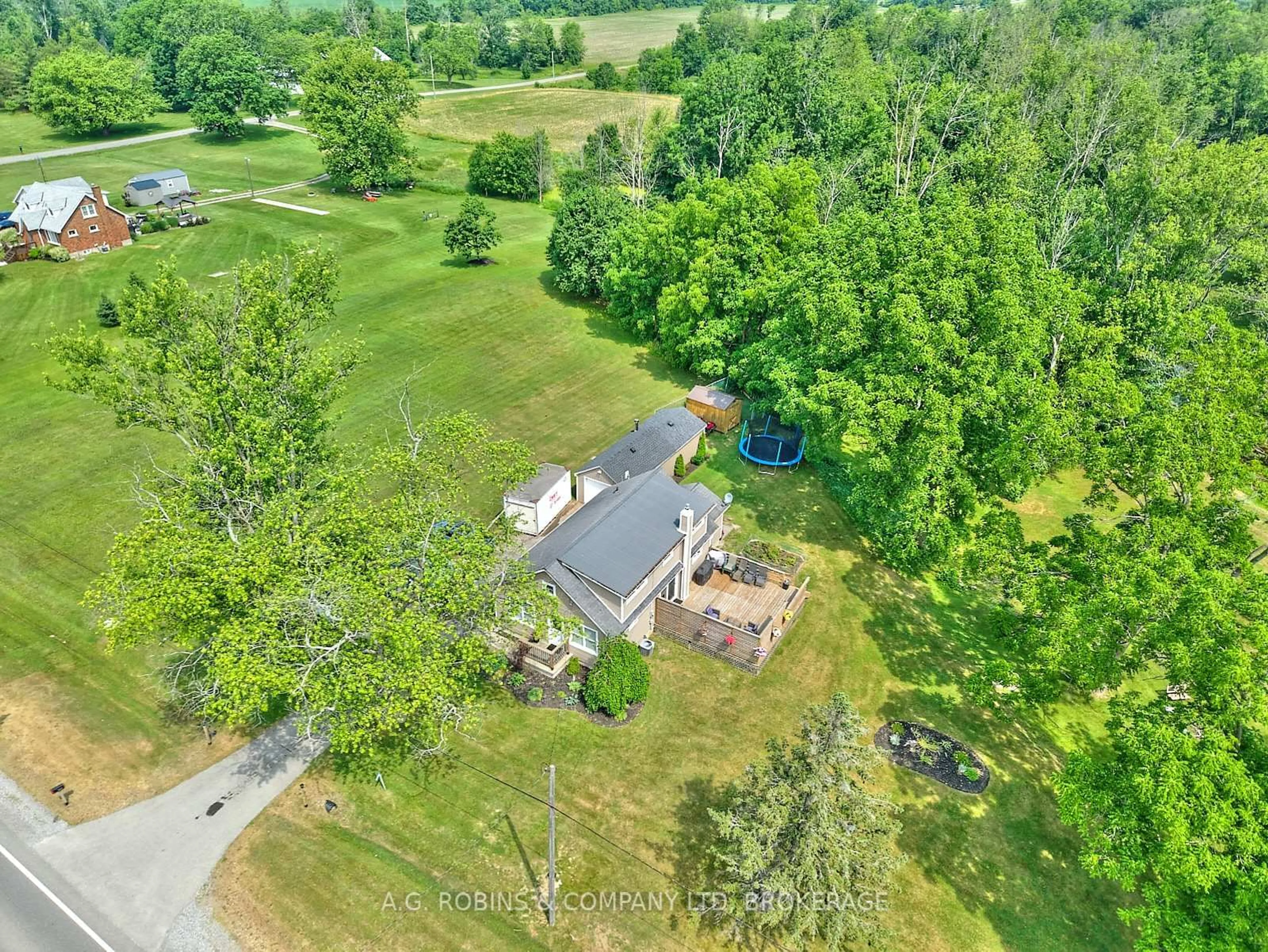 A pic from outside/outdoor area/front of a property/back of a property/a pic from drone, unknown for 42770 HWY 3, Wainfleet Ontario L0S 1V0