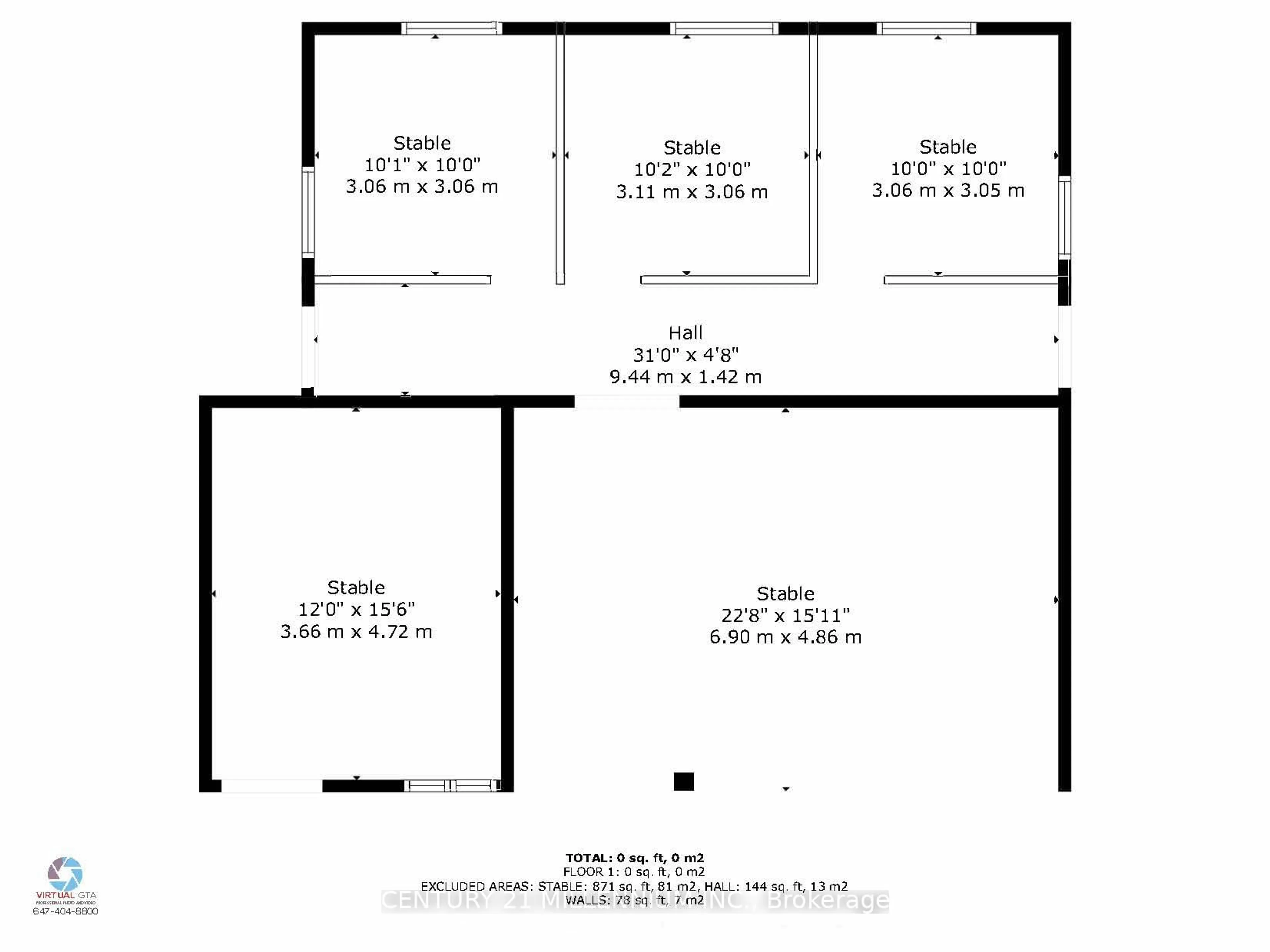 Floor plan for 836100 4th Line East Line, Mulmur Ontario L9V 0J1