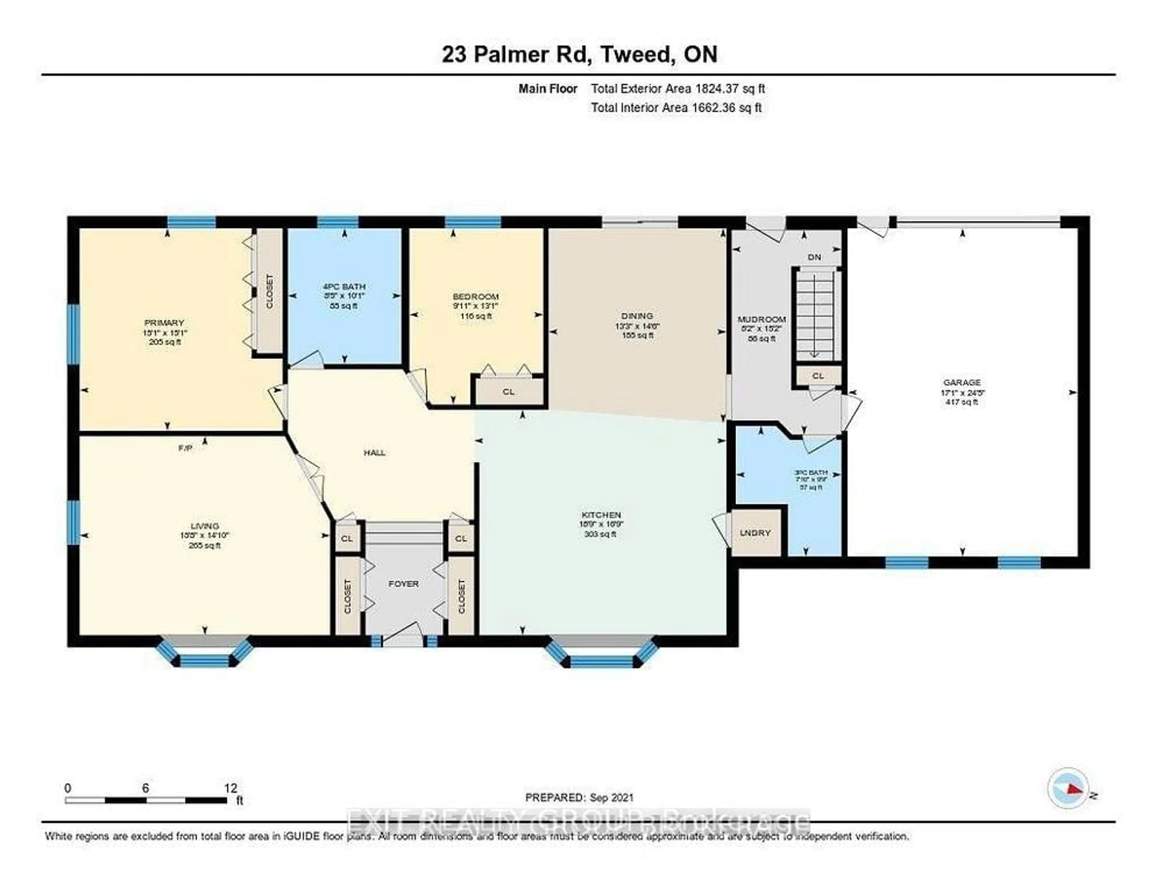 Floor plan for 23 Palmer Rd, Tweed Ontario K0K 3J0