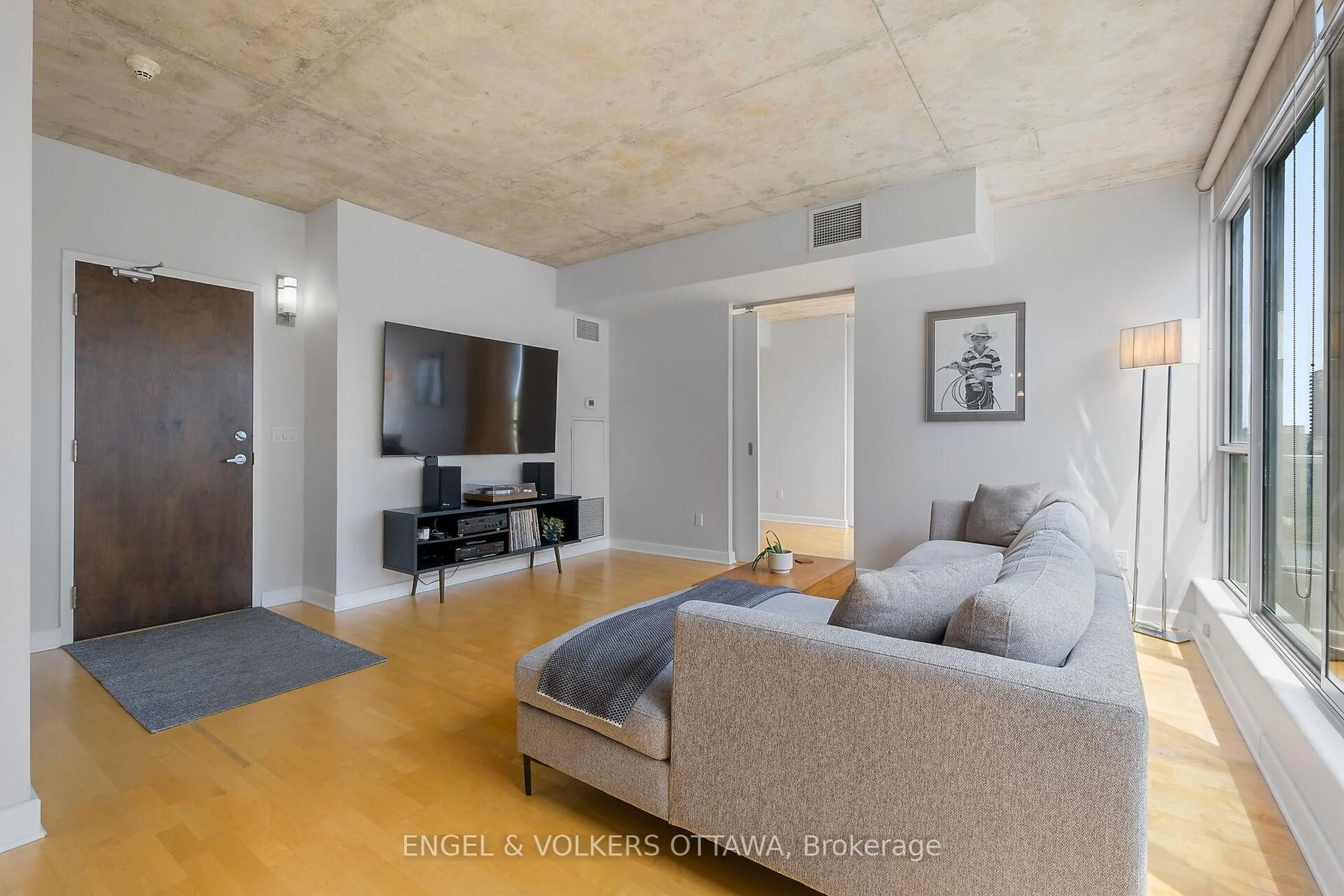 Living room with furniture, unknown for 180 YORK St #1304, Ottawa Ontario K1N 1J6