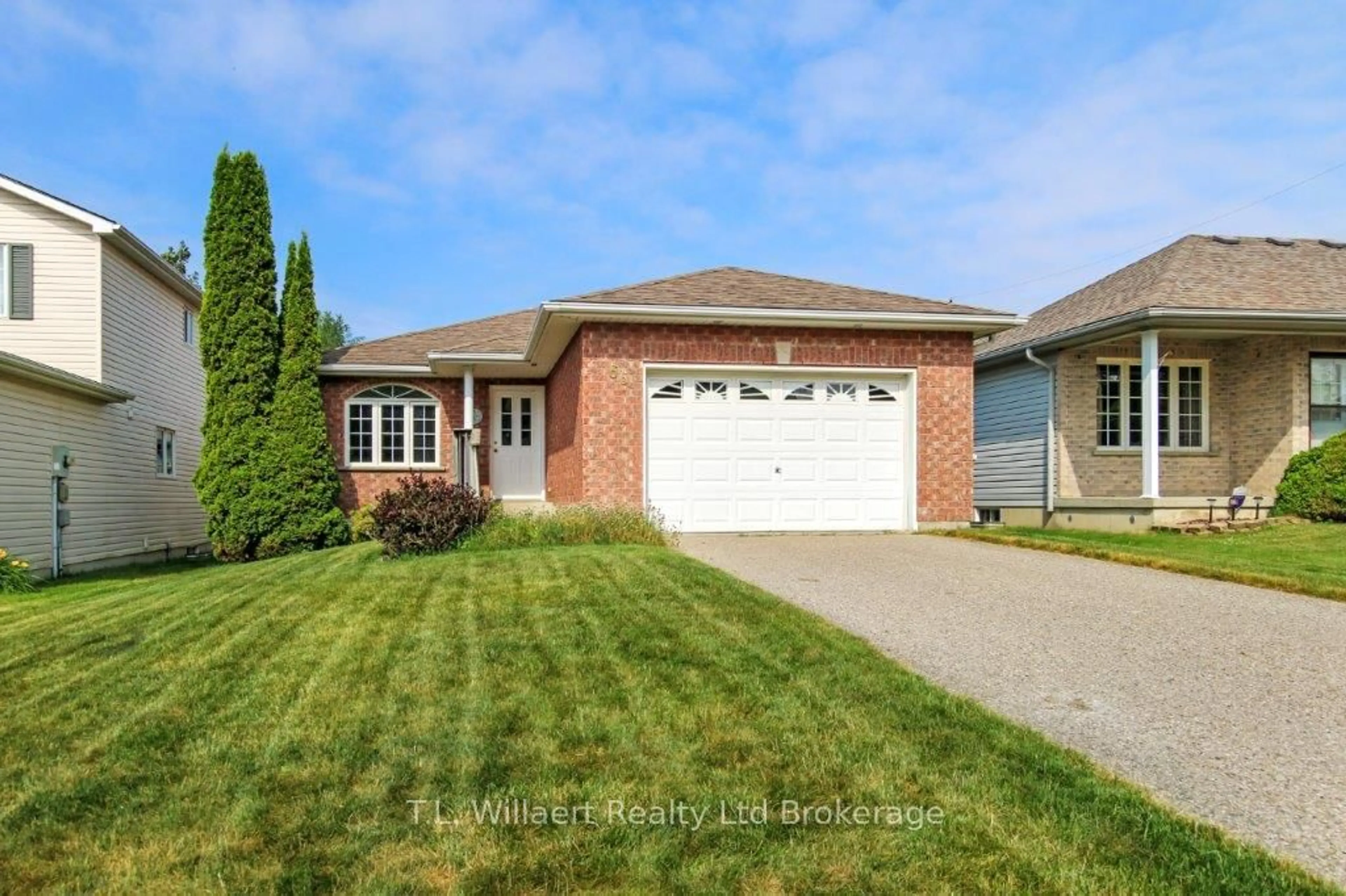 Home with brick exterior material, street for 66 Herford St, Tillsonburg Ontario N4G 4V2