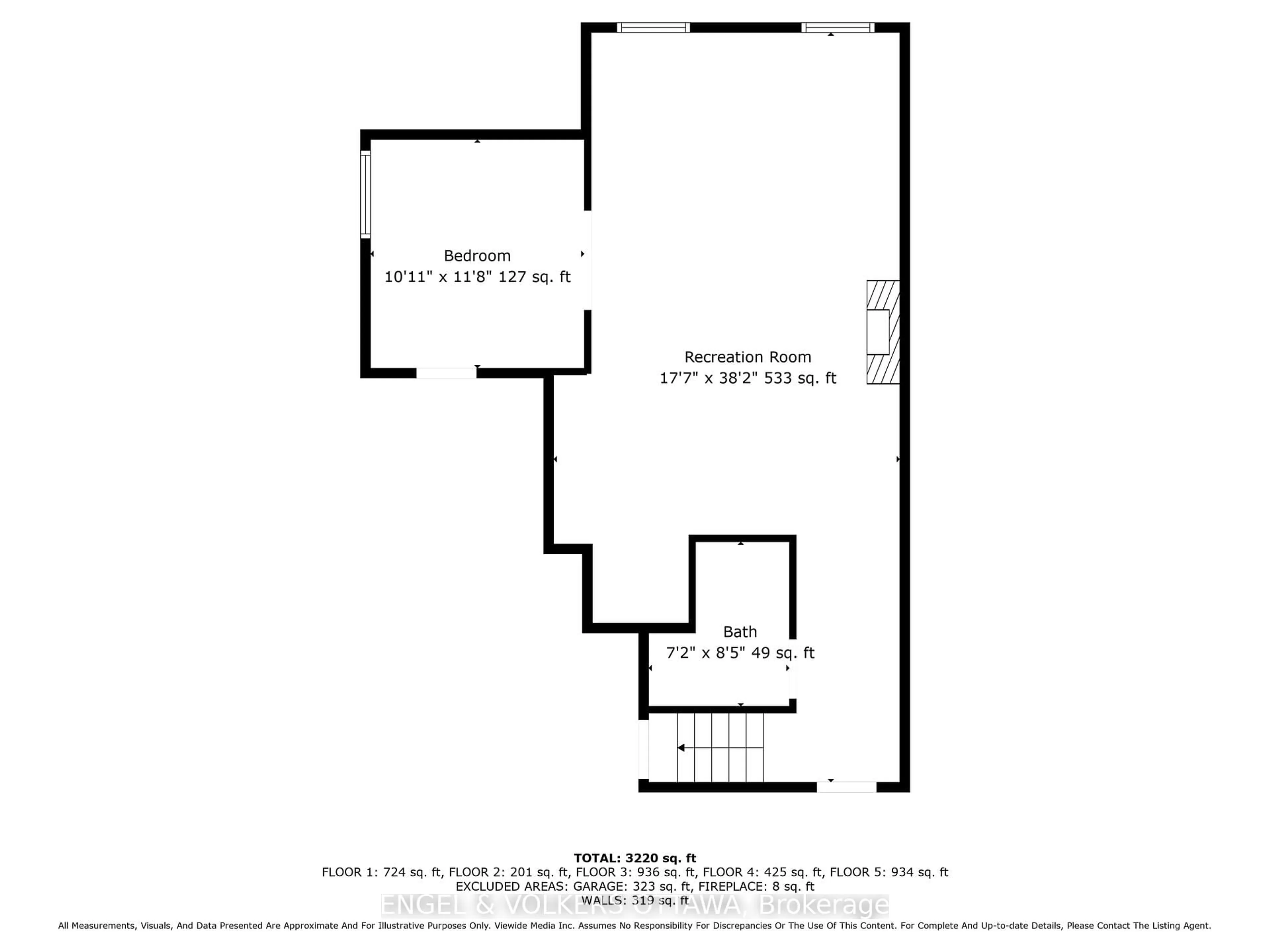 Floor plan for 271 Berrigan Dr, Ottawa Ontario K2J 5C3