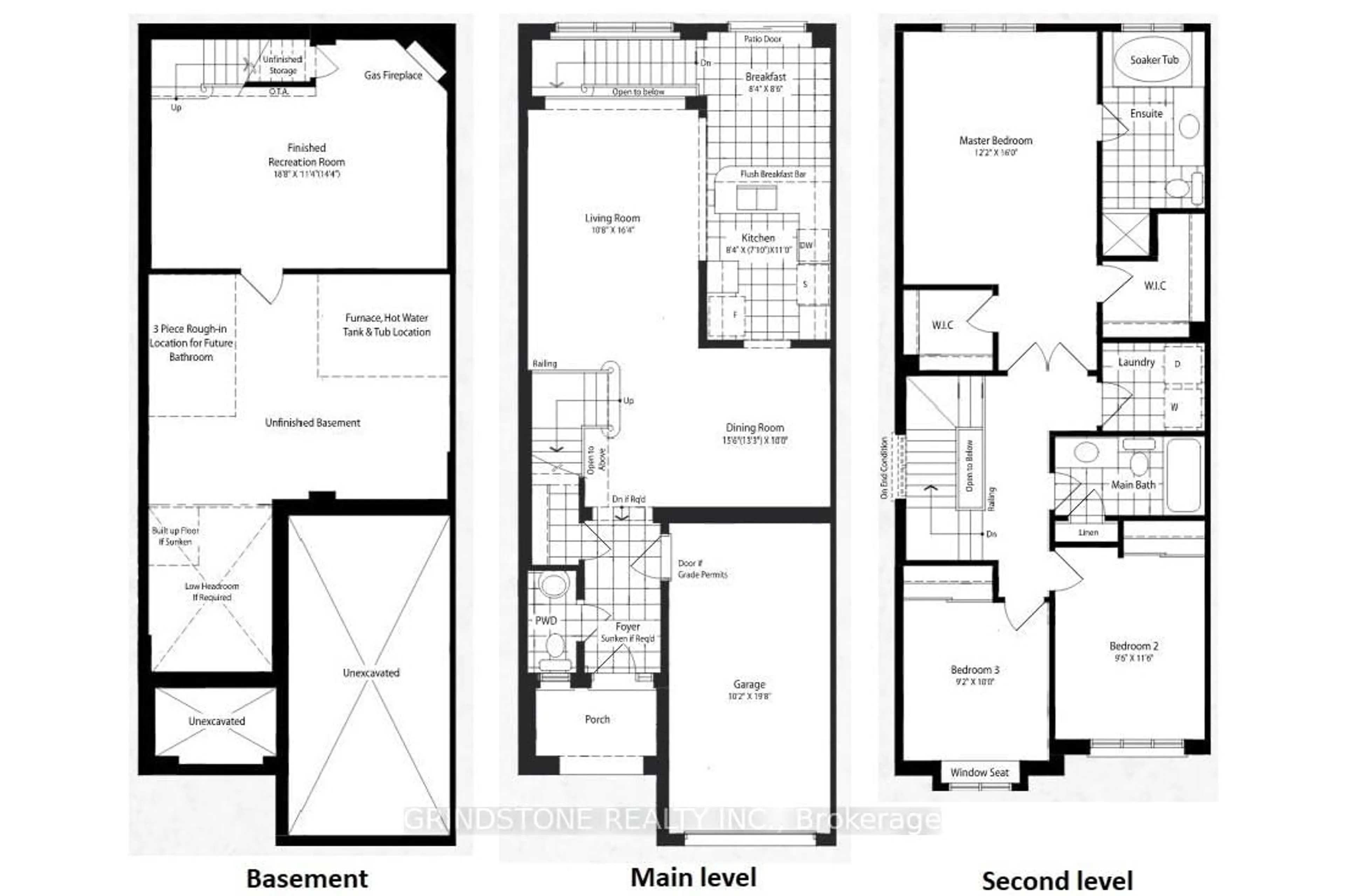 Floor plan for 117 Westphalian Ave, Ottawa Ontario K2V 0A3