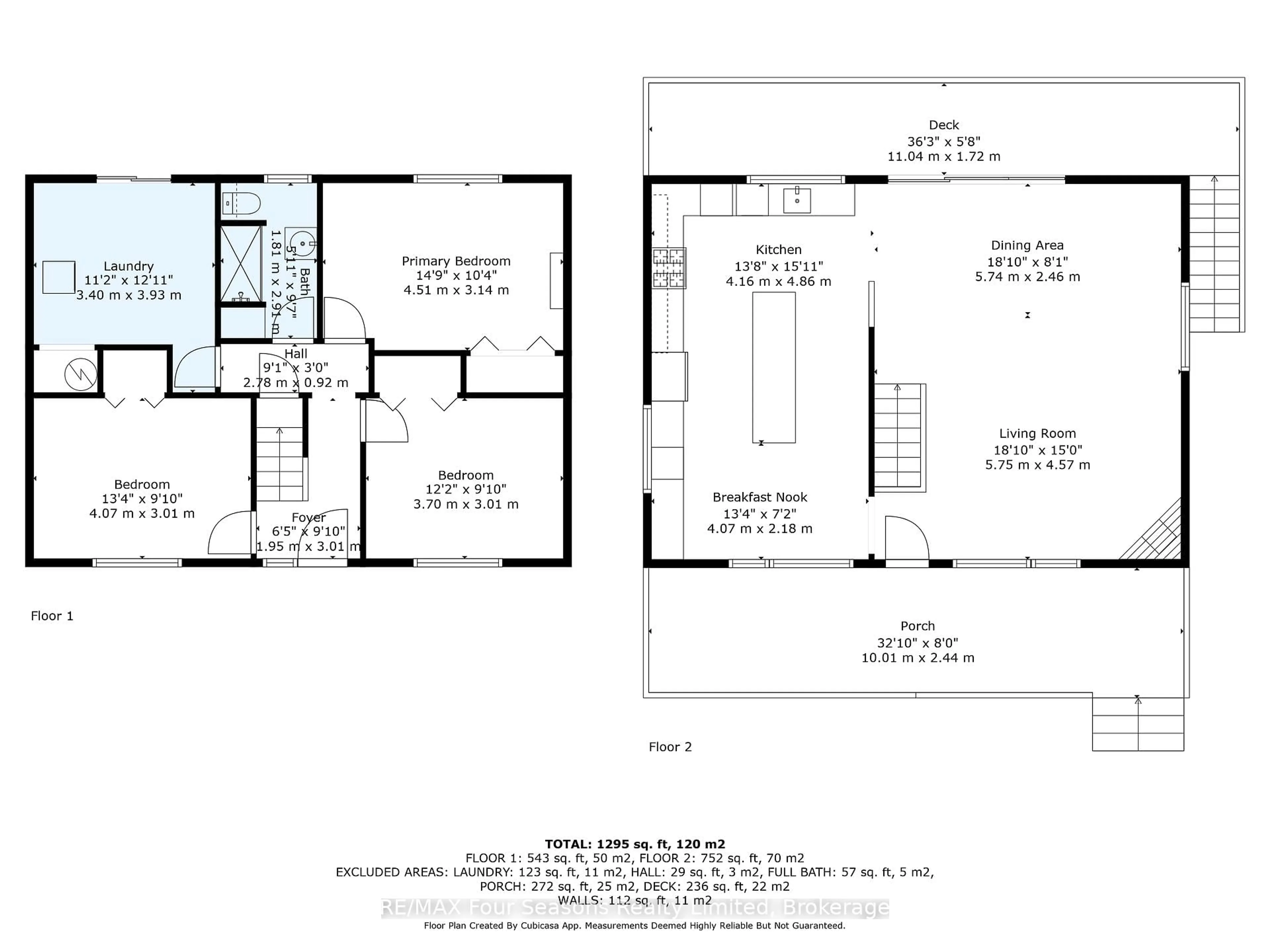 Floor plan for 166 Osprey Dr, Grey Highlands Ontario P1P 1R2