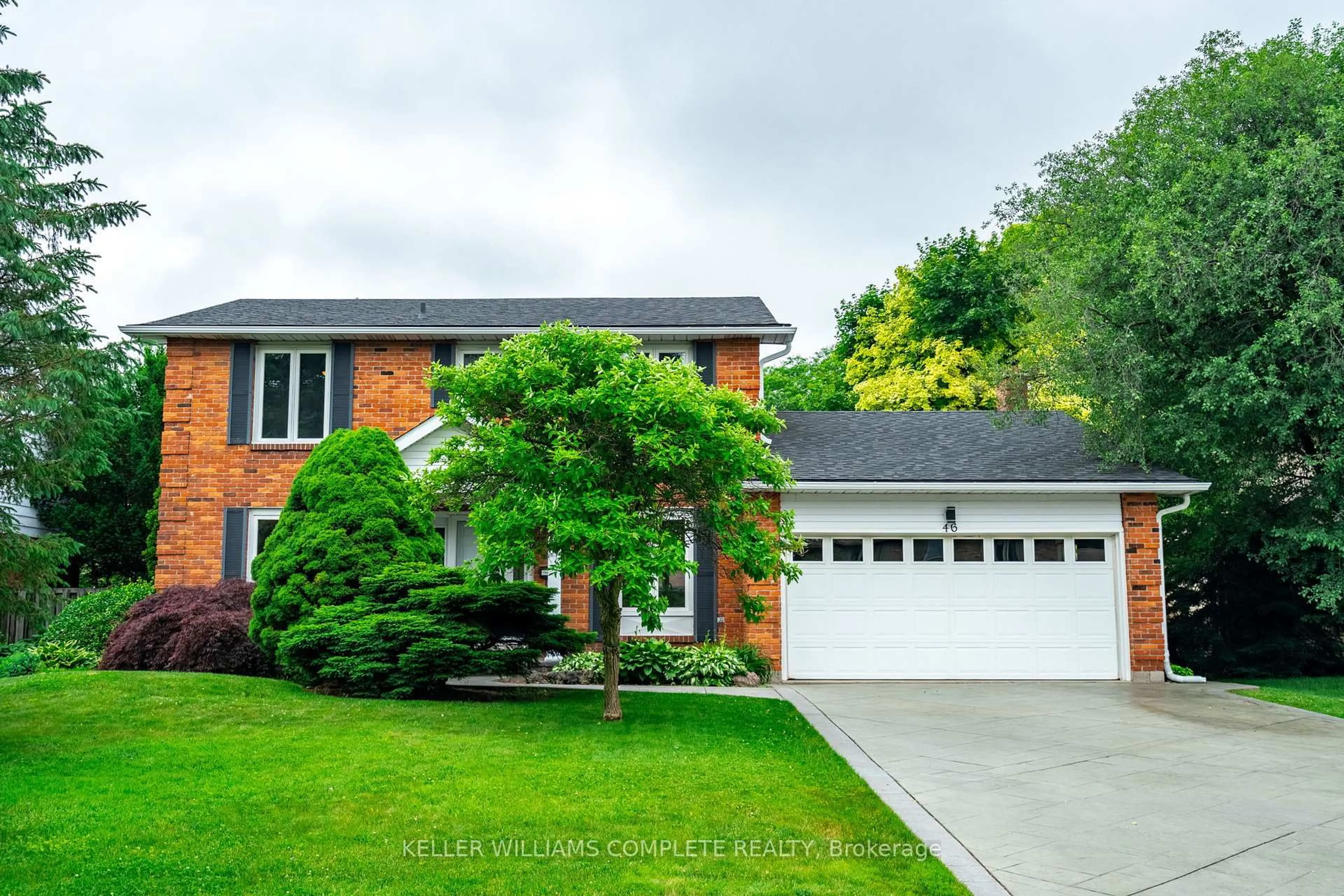 Home with brick exterior material, street for 46 Postans Path, Hamilton Ontario L9G 3R3