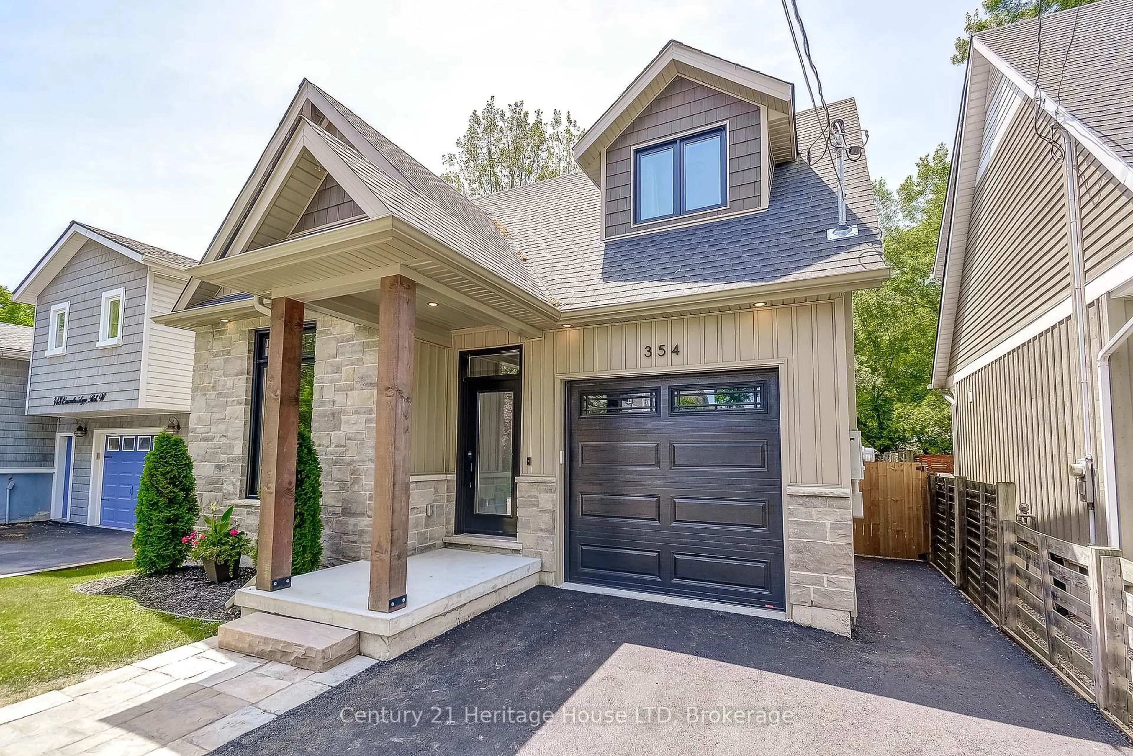 Home with brick exterior material, street for 354 Cambridge Rd, Fort Erie Ontario L0S 1B0