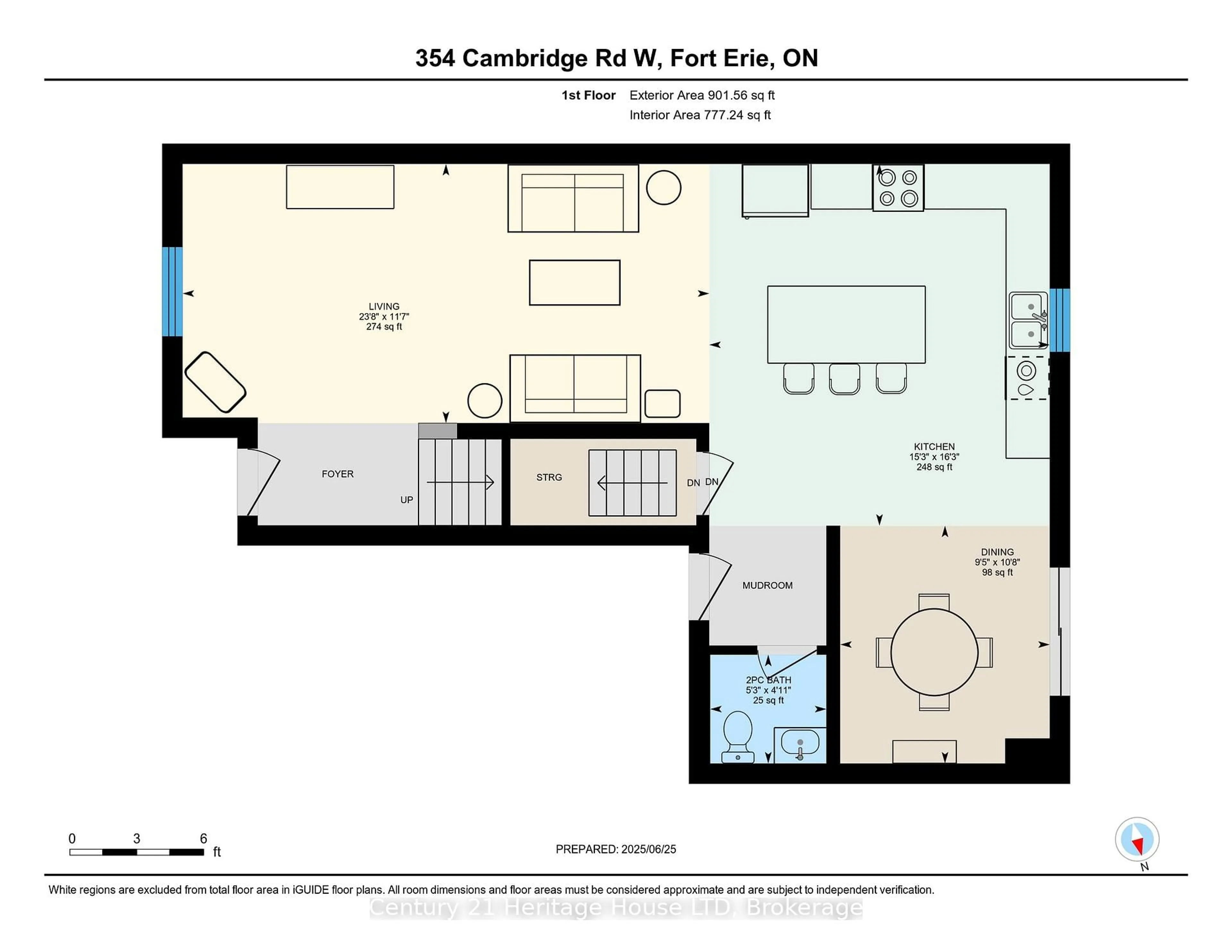 Floor plan for 354 Cambridge Rd, Fort Erie Ontario L0S 1B0