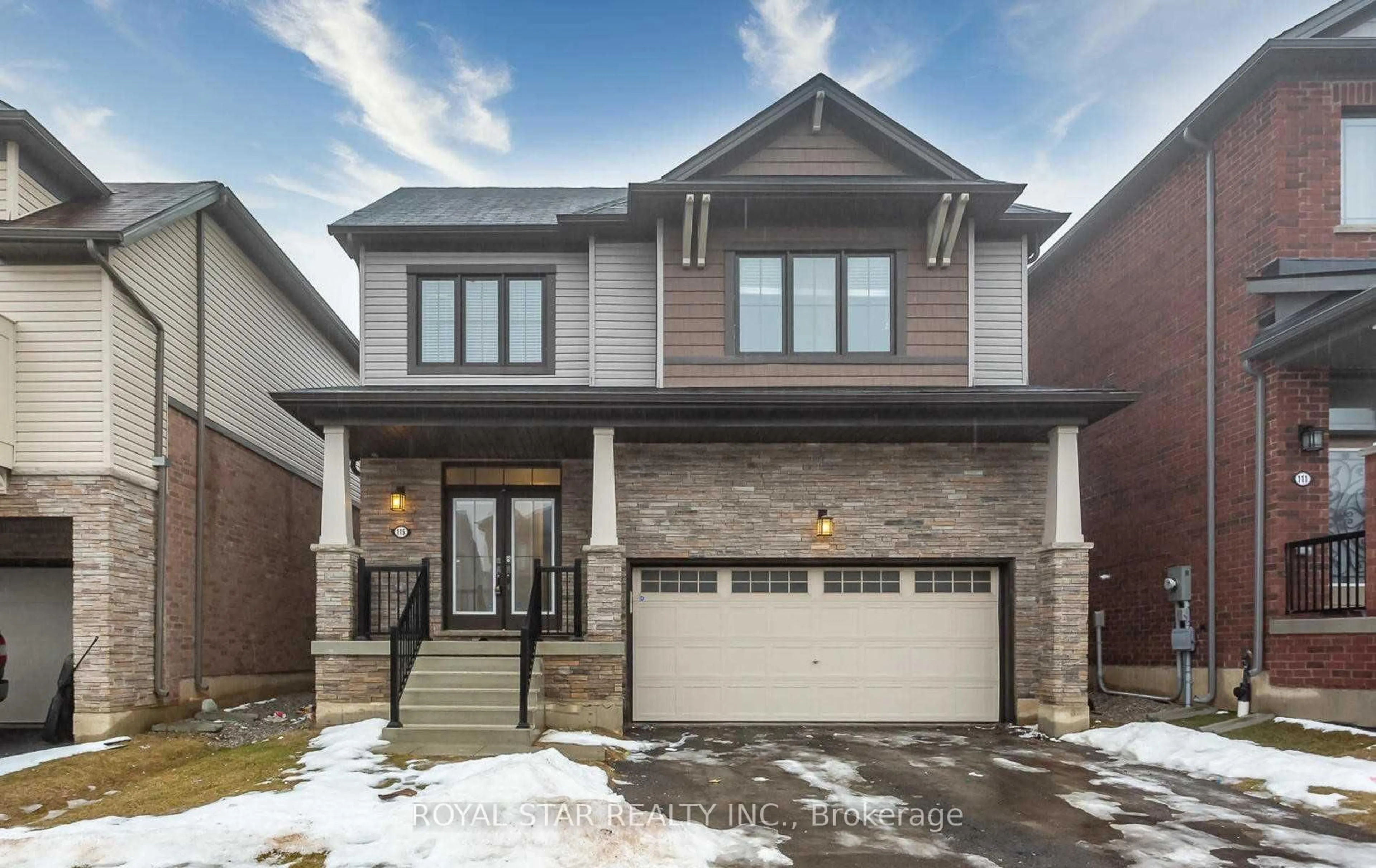 Home with brick exterior material, street for 115 Pagebrook Cres, Hamilton Ontario L8J 1X5