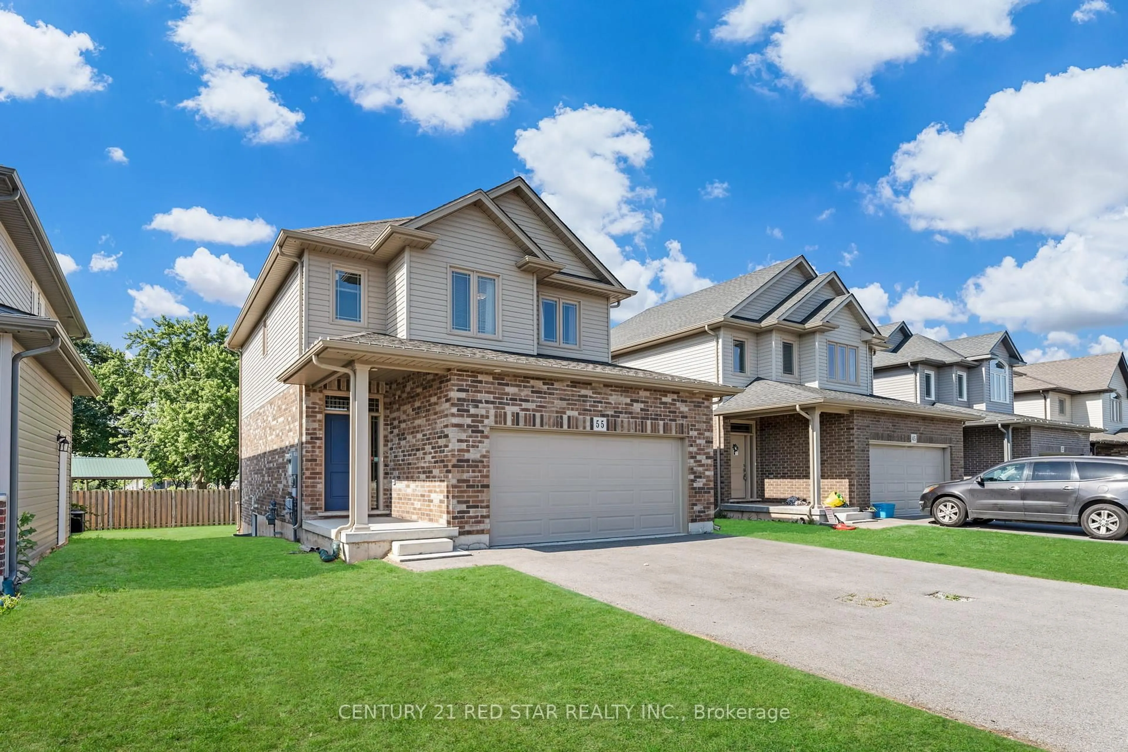 Home with brick exterior material, street for 55 Laurent Ave, Welland Ontario L3B 0E2