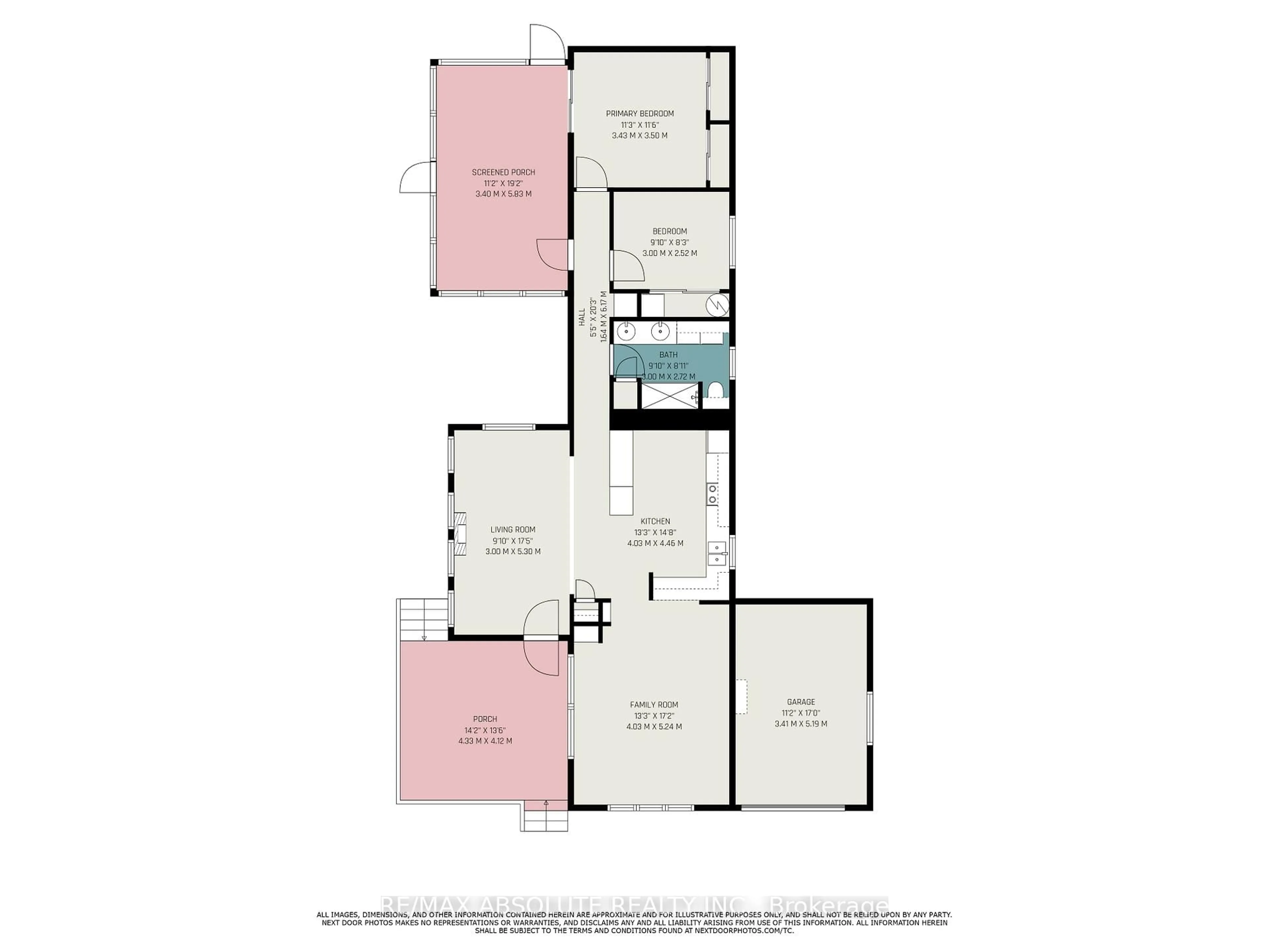 Floor plan for 35 Woodside Lane, White Lake Ontario K0A 3L0