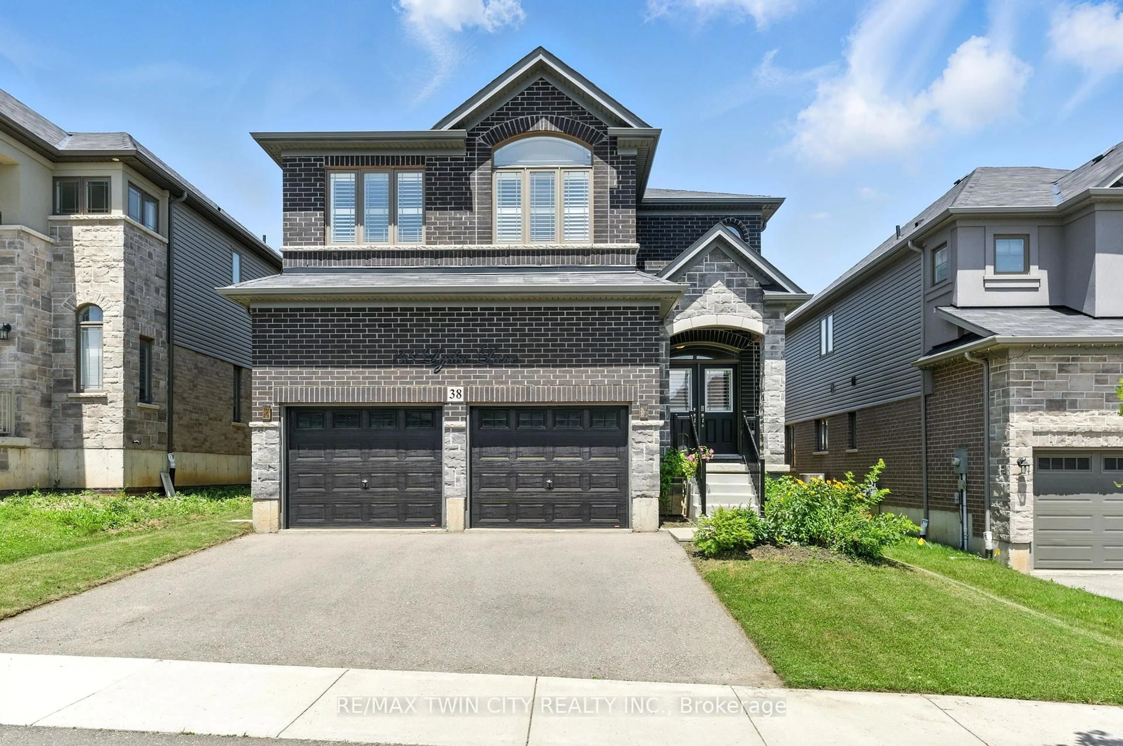 Home with brick exterior material, street for 38 Lydia Lane, Brant Ontario N3L 0H5