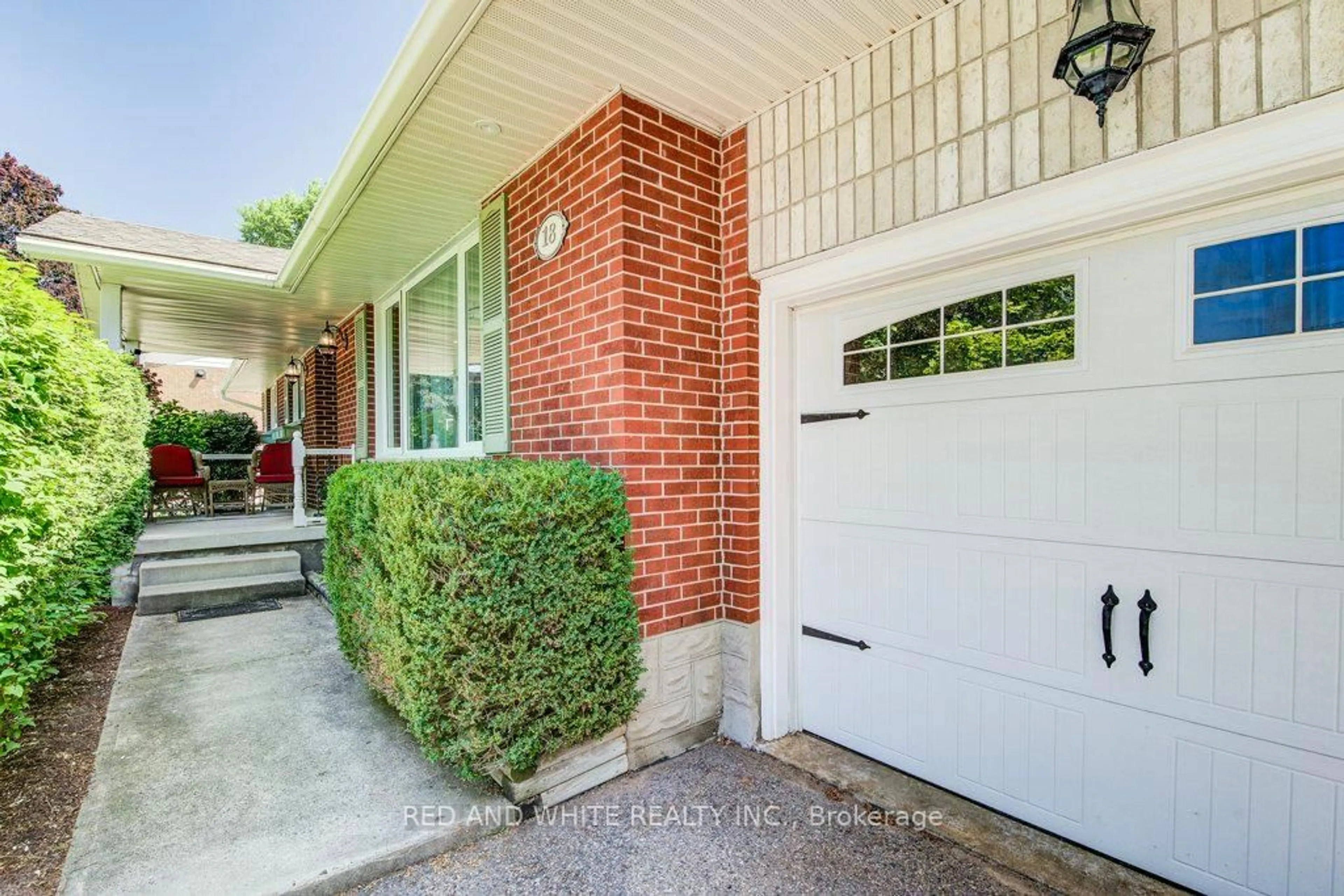 Home with brick exterior material, street for 18 Marshall Ave, North Dumfries Ontario N0B 1E0