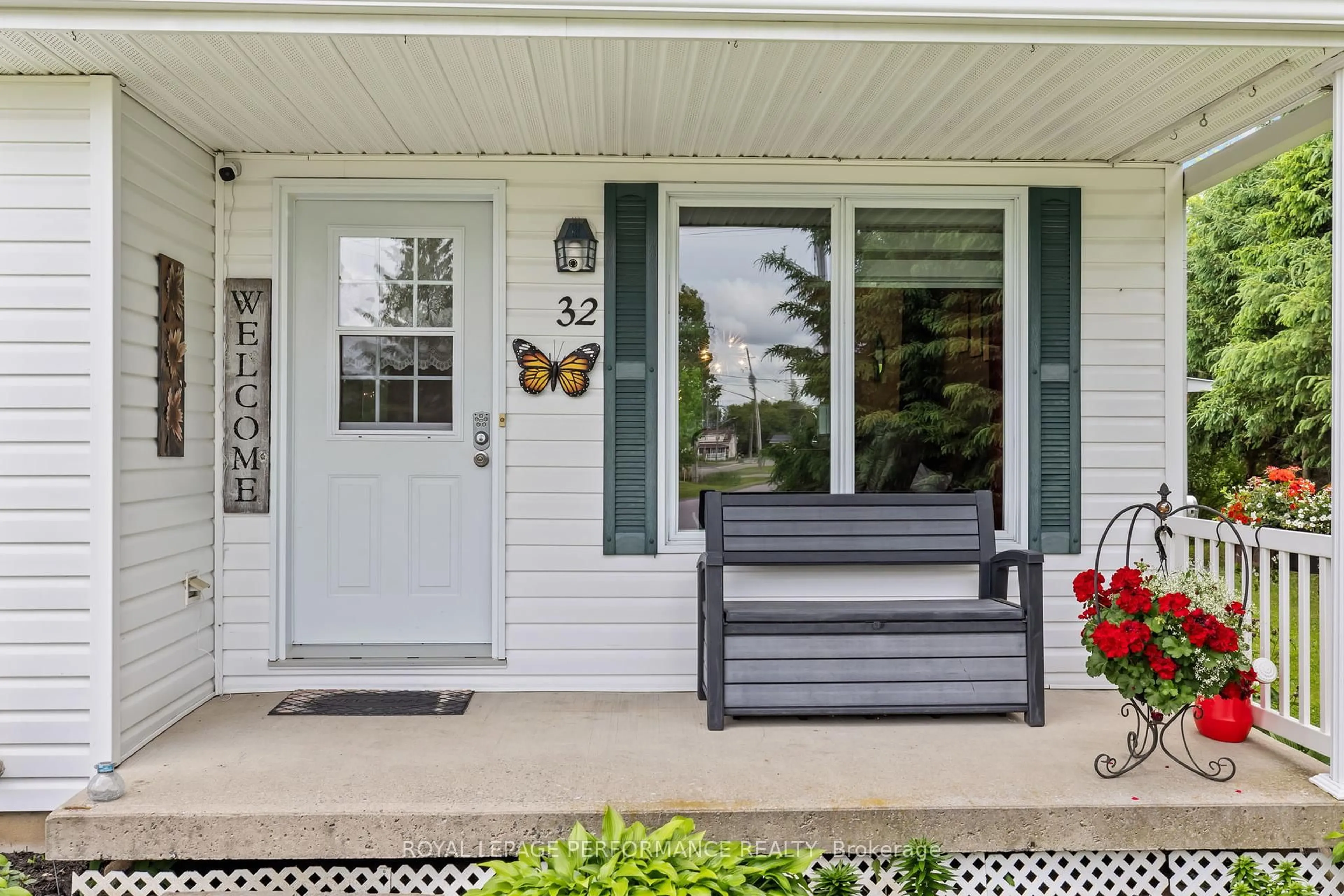Home with vinyl exterior material, street for 32 Genier St, The Nation Ontario K0A 3C0