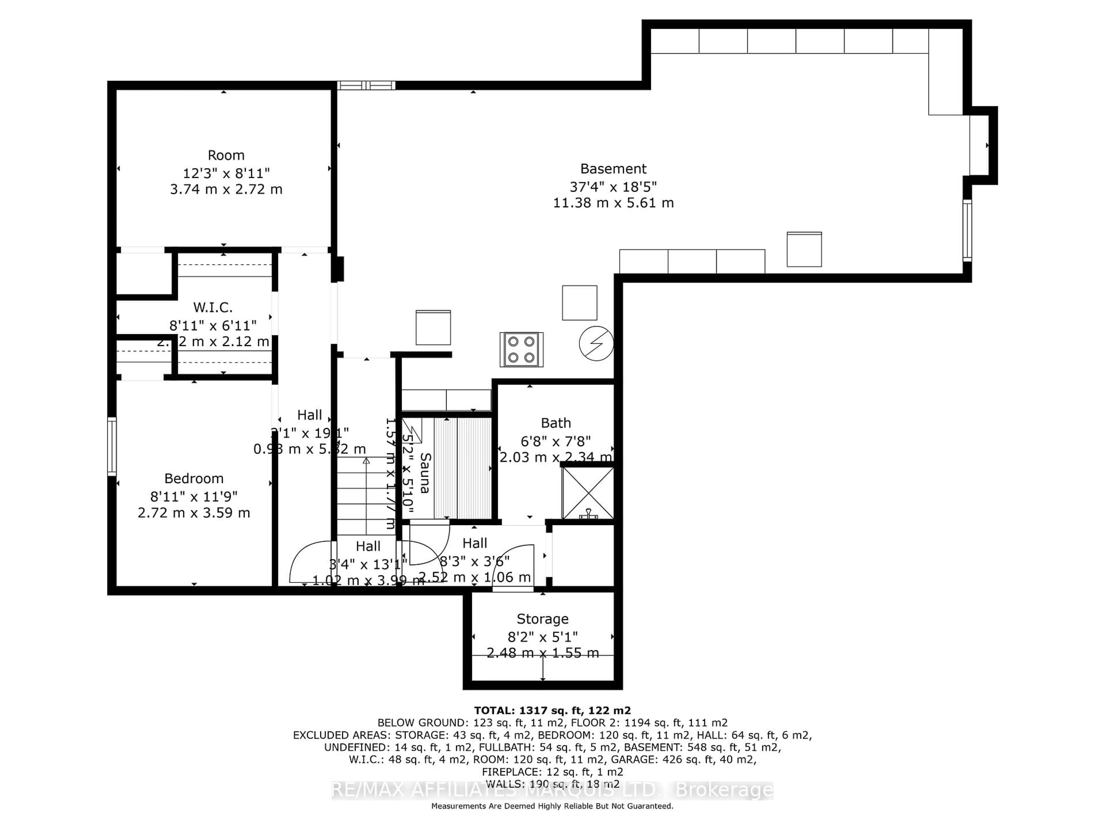 Floor plan for 3400 Sunnyview Ave, South Stormont Ontario K6K 1R1