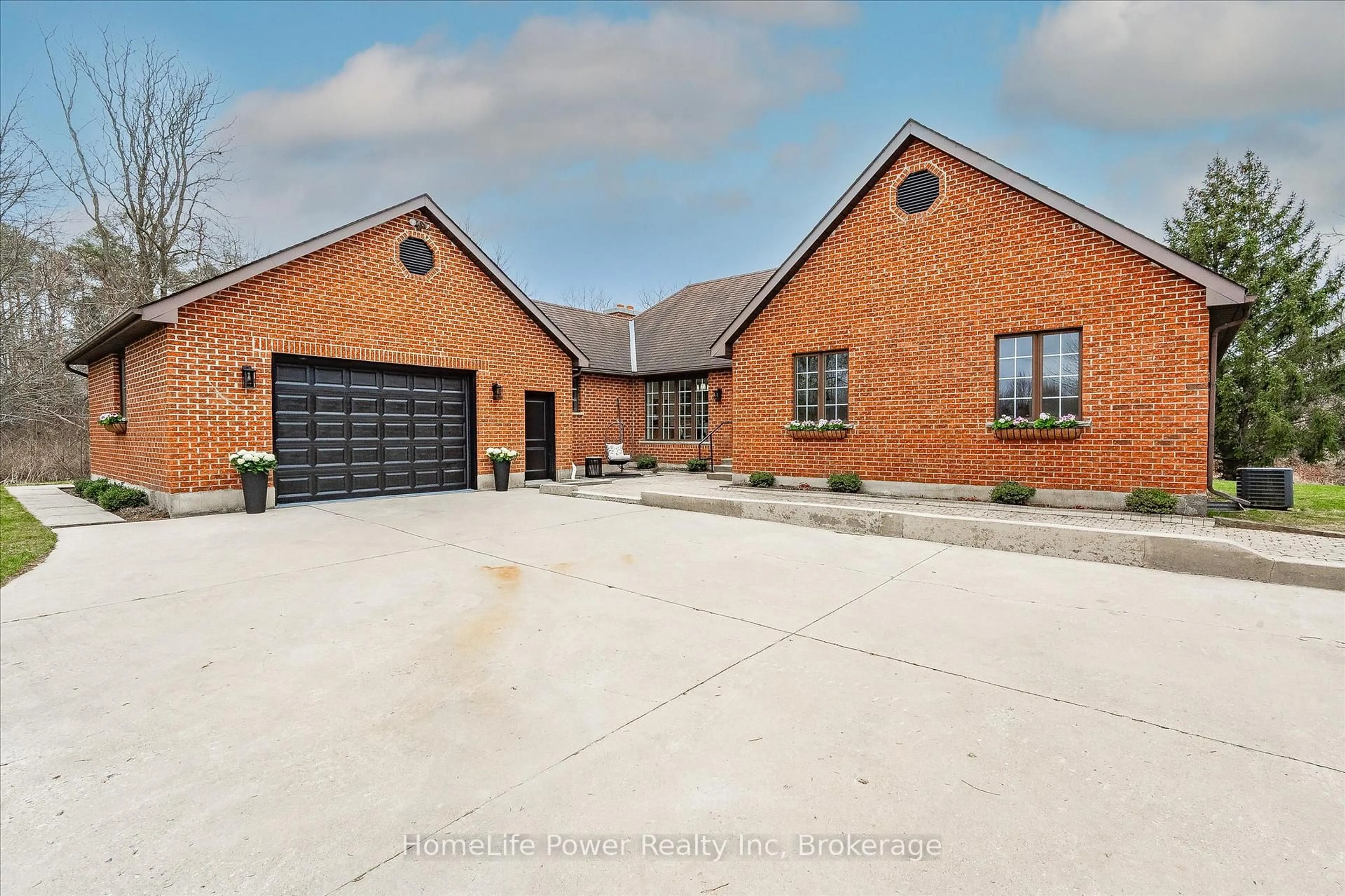 Home with brick exterior material, street for 4080 Victoria Rd, Puslinch Ontario N0B 2J0