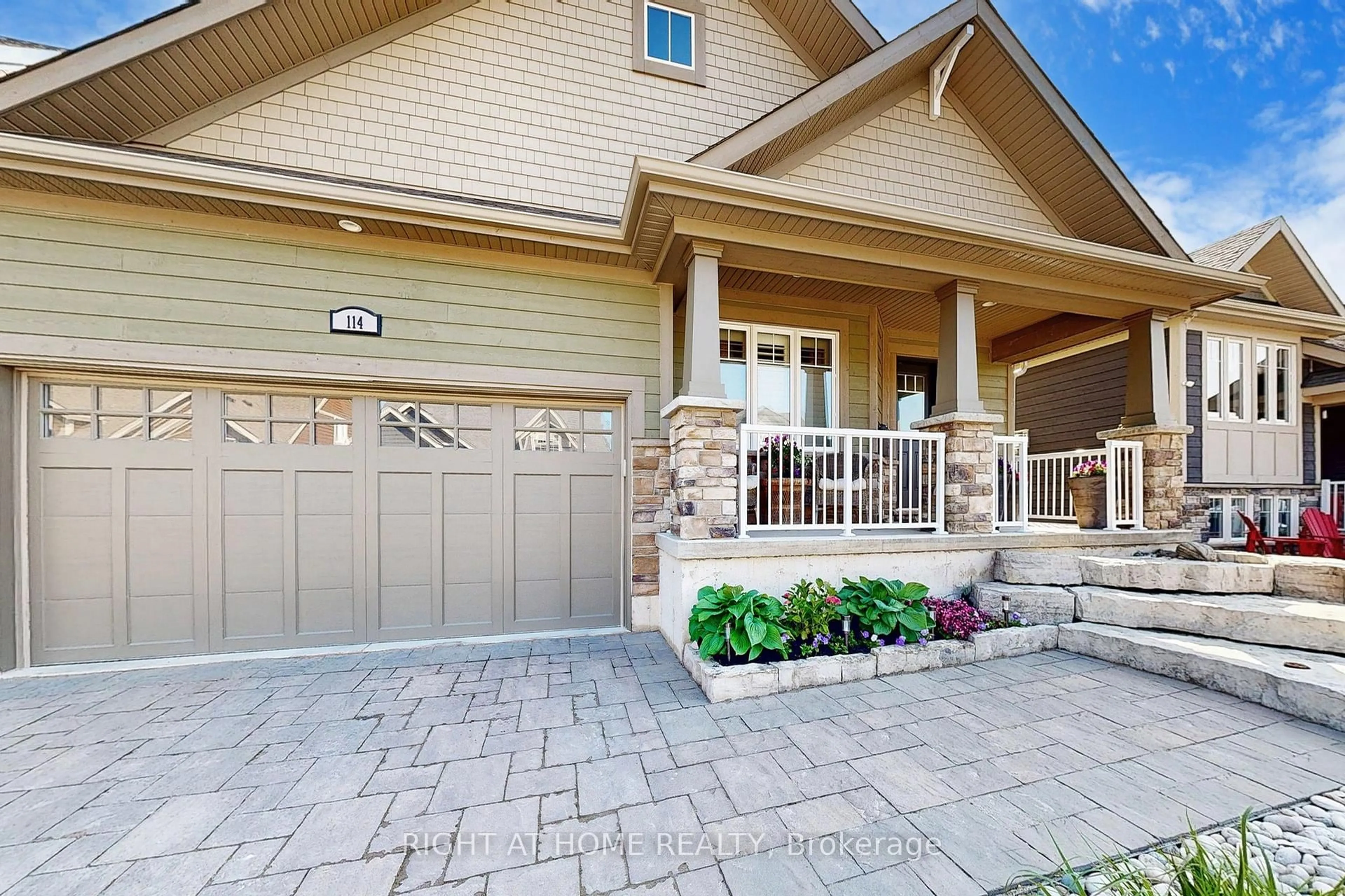 Home with brick exterior material, street for 114 Anchors Way, Blue Mountains Ontario N0H 2P0