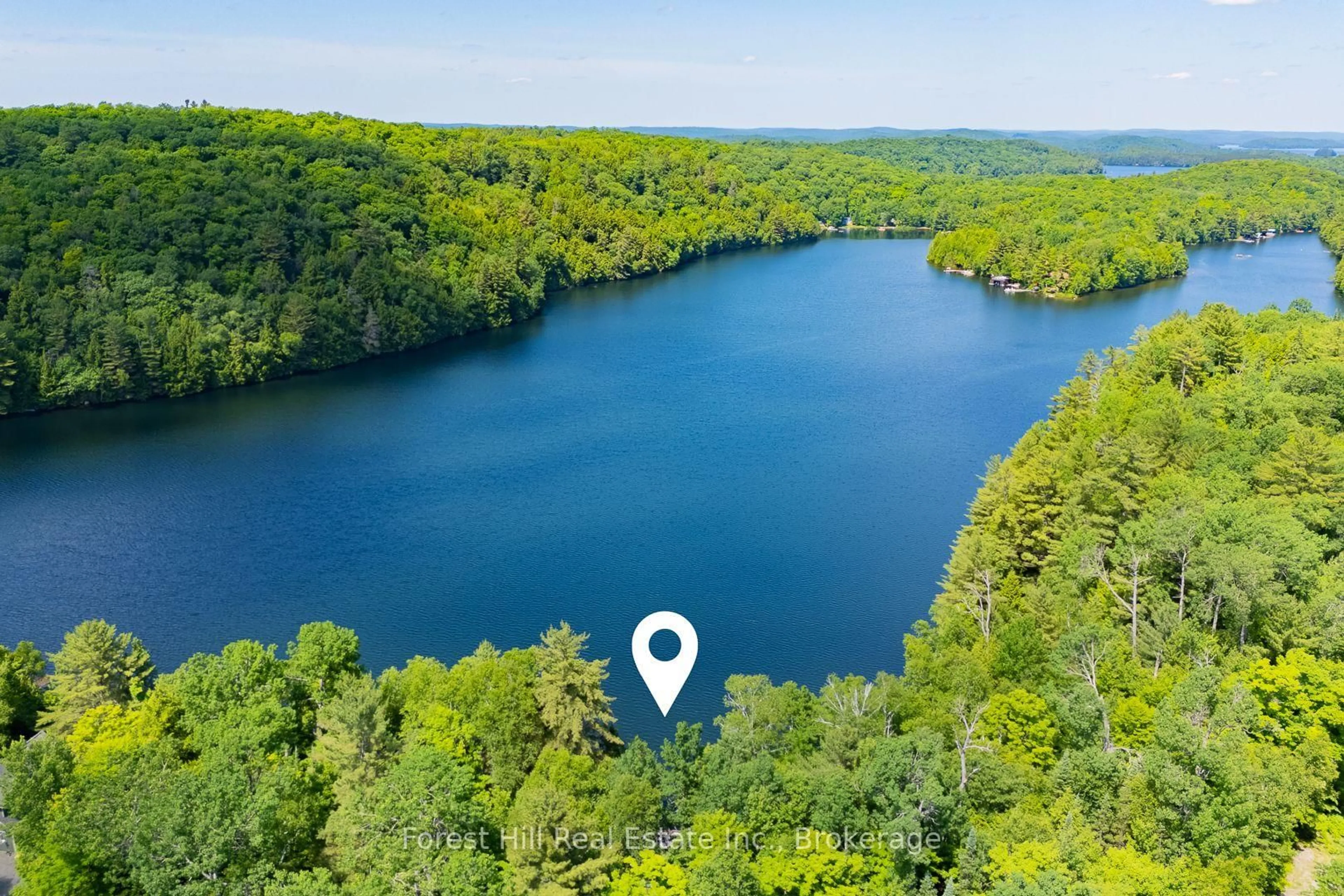 Picture of a map for 2499 Kawagama Lake Rd, Algonquin Highlands Ontario P0A 1E0