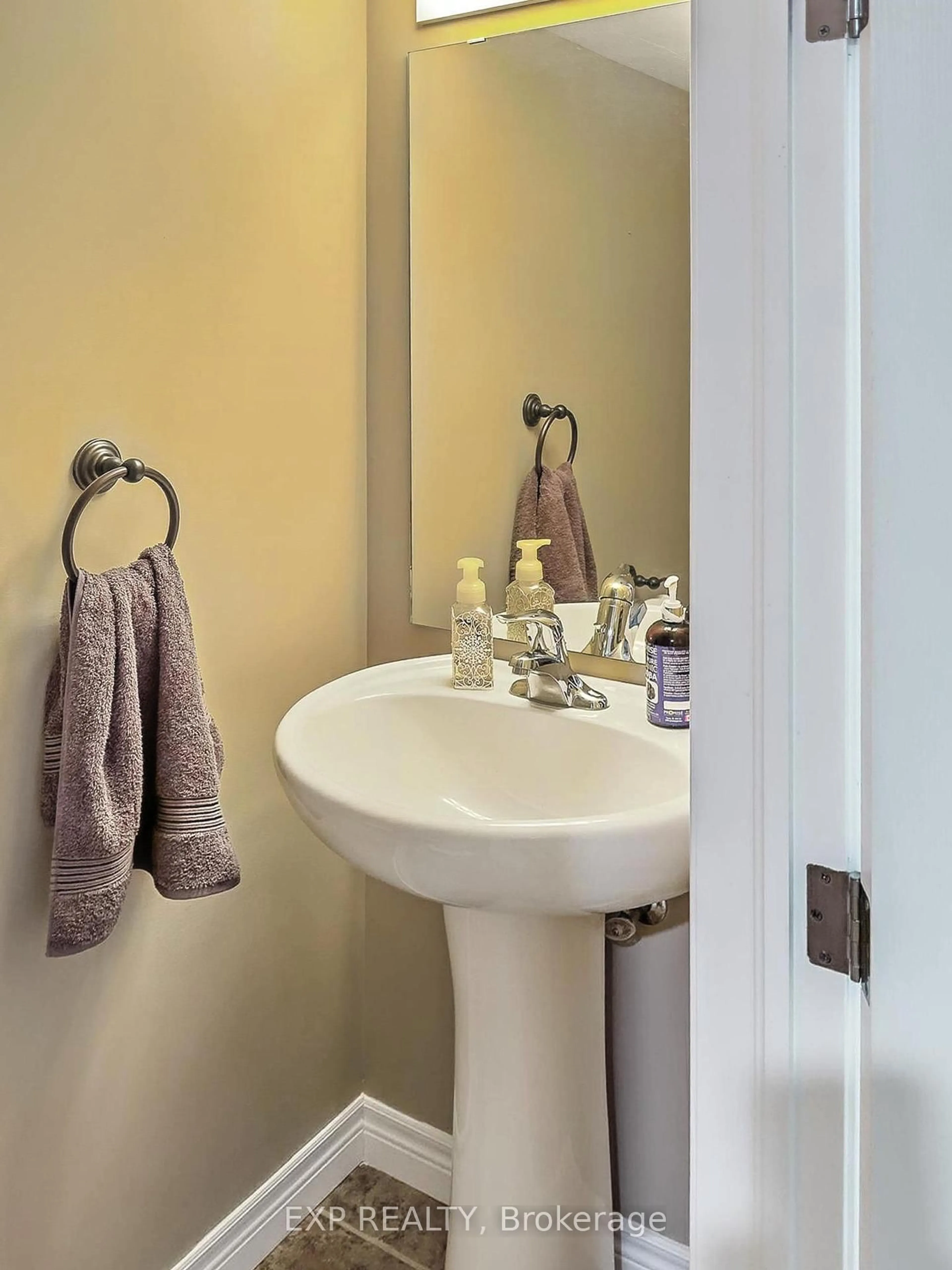 Contemporary bathroom, ceramic/tile floor for 66 Fall Fair Way, Hamilton Ontario L0R 1C0