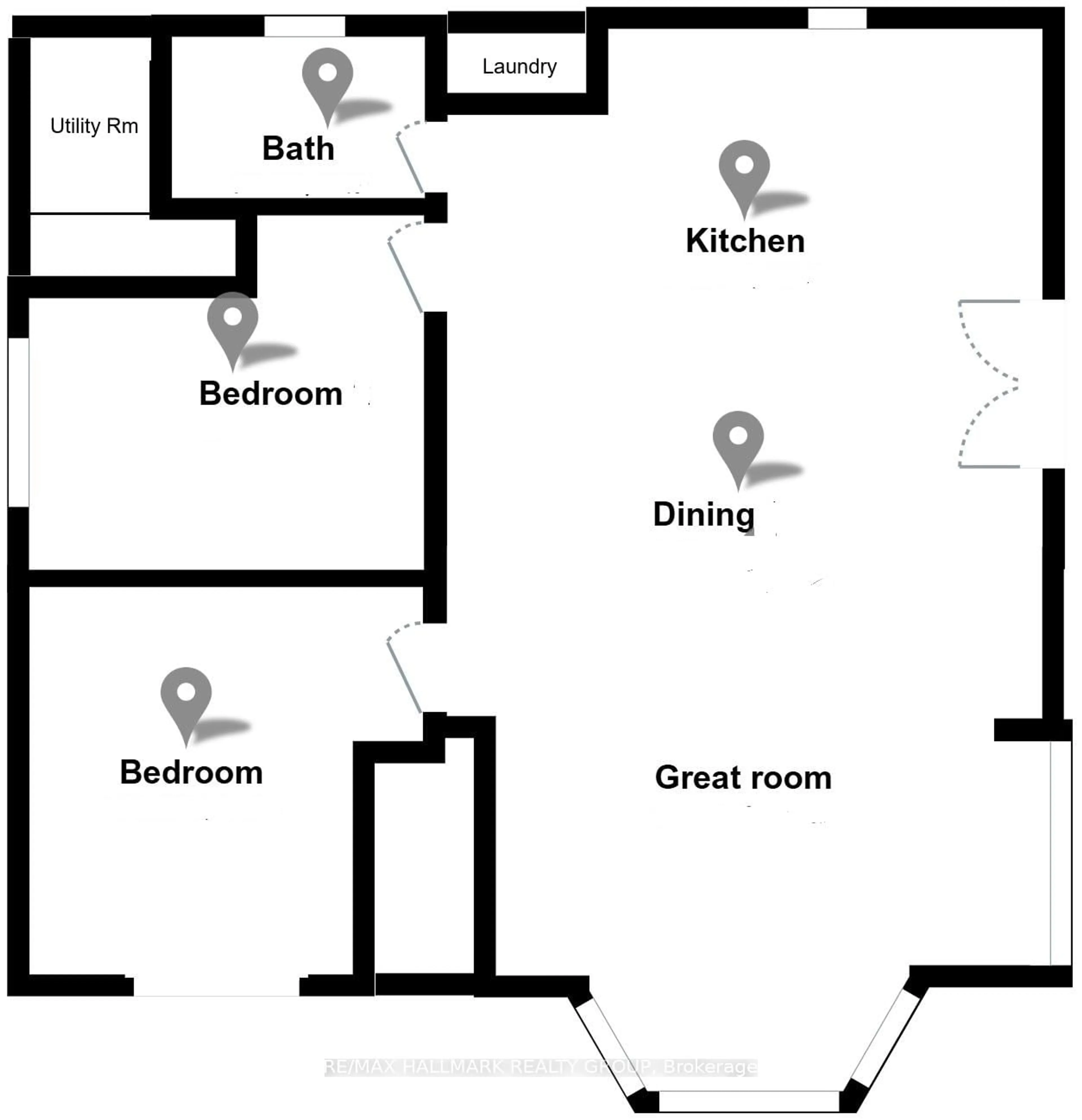 Floor plan for 4614 Northwoods Dr, Ottawa Ontario K0A 3M0