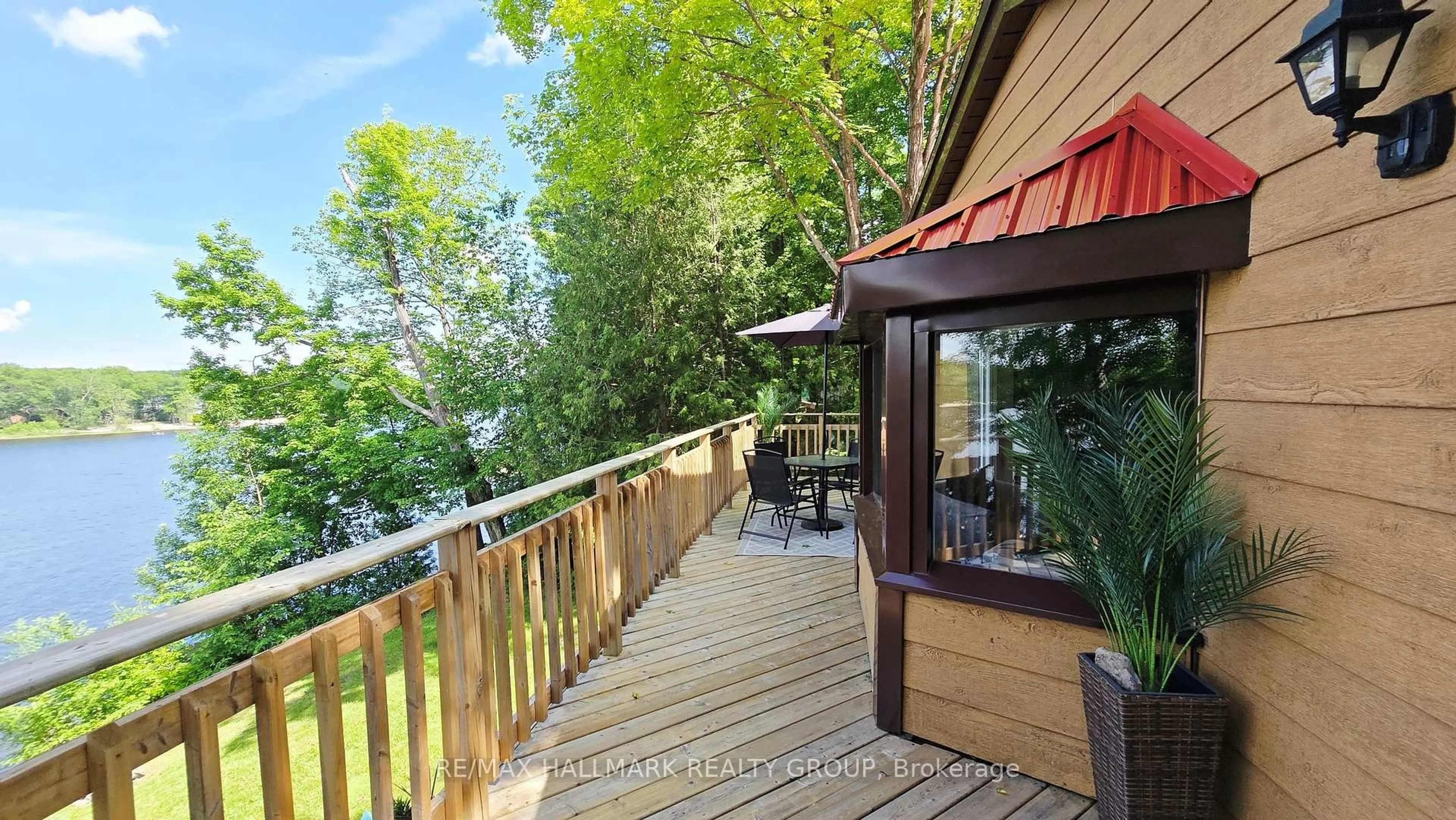 Patio, water/lake/river/ocean view for 4614 Northwoods Dr, Ottawa Ontario K0A 3M0