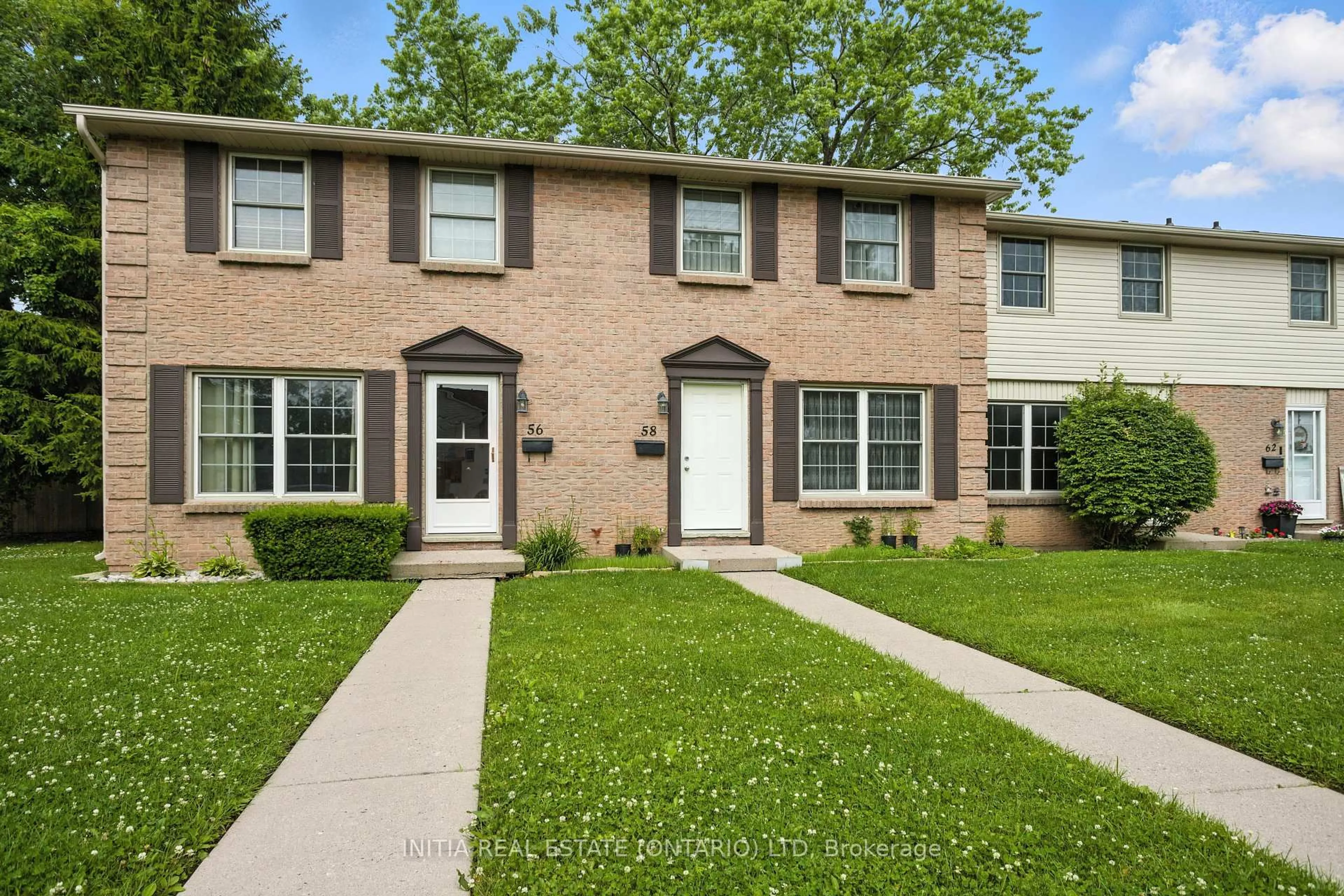 Home with brick exterior material, street for 1725 Ernest Ave #58, London South Ontario N6E 2W3