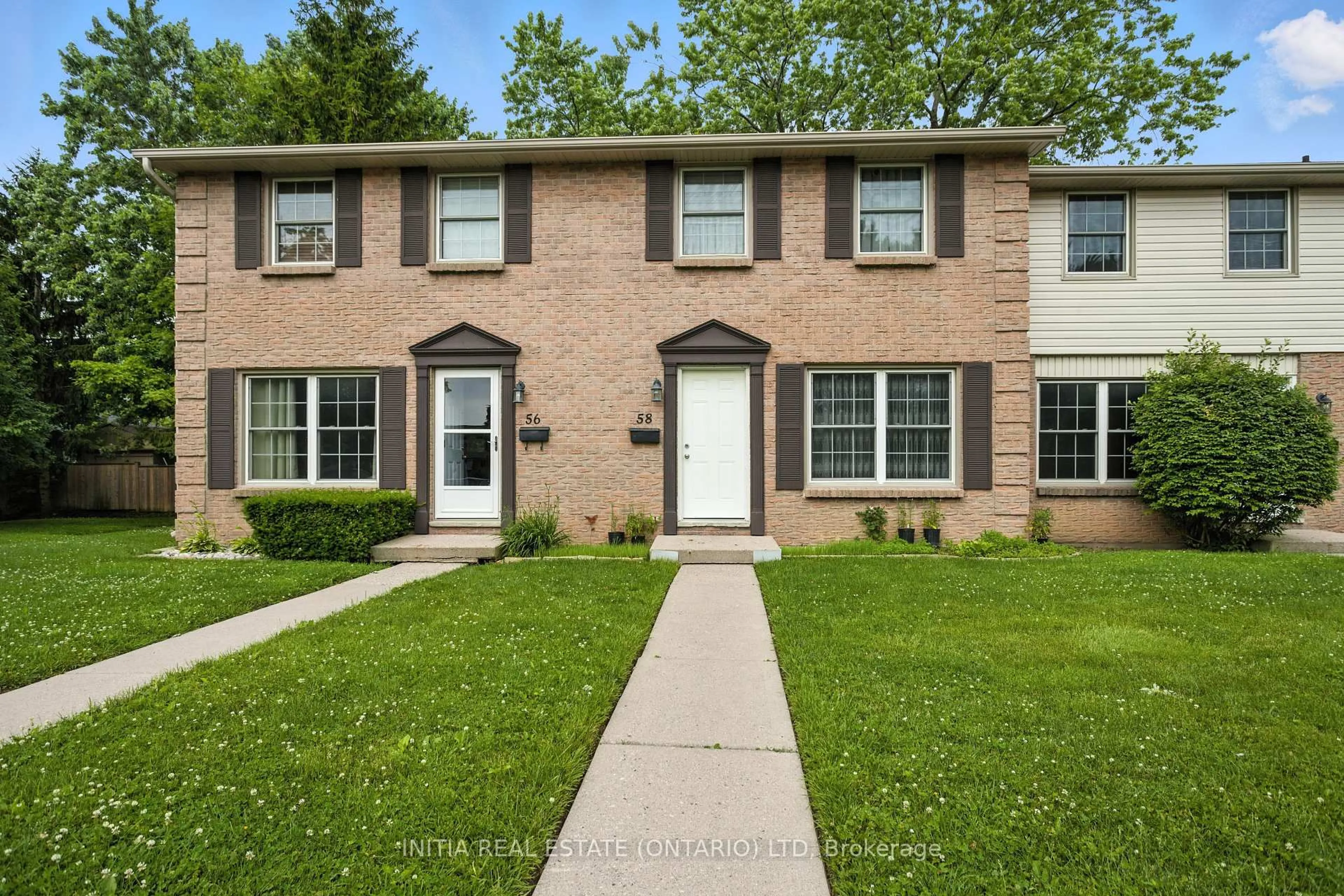 Home with brick exterior material, street for 1725 Ernest Ave #58, London South Ontario N6E 2W3