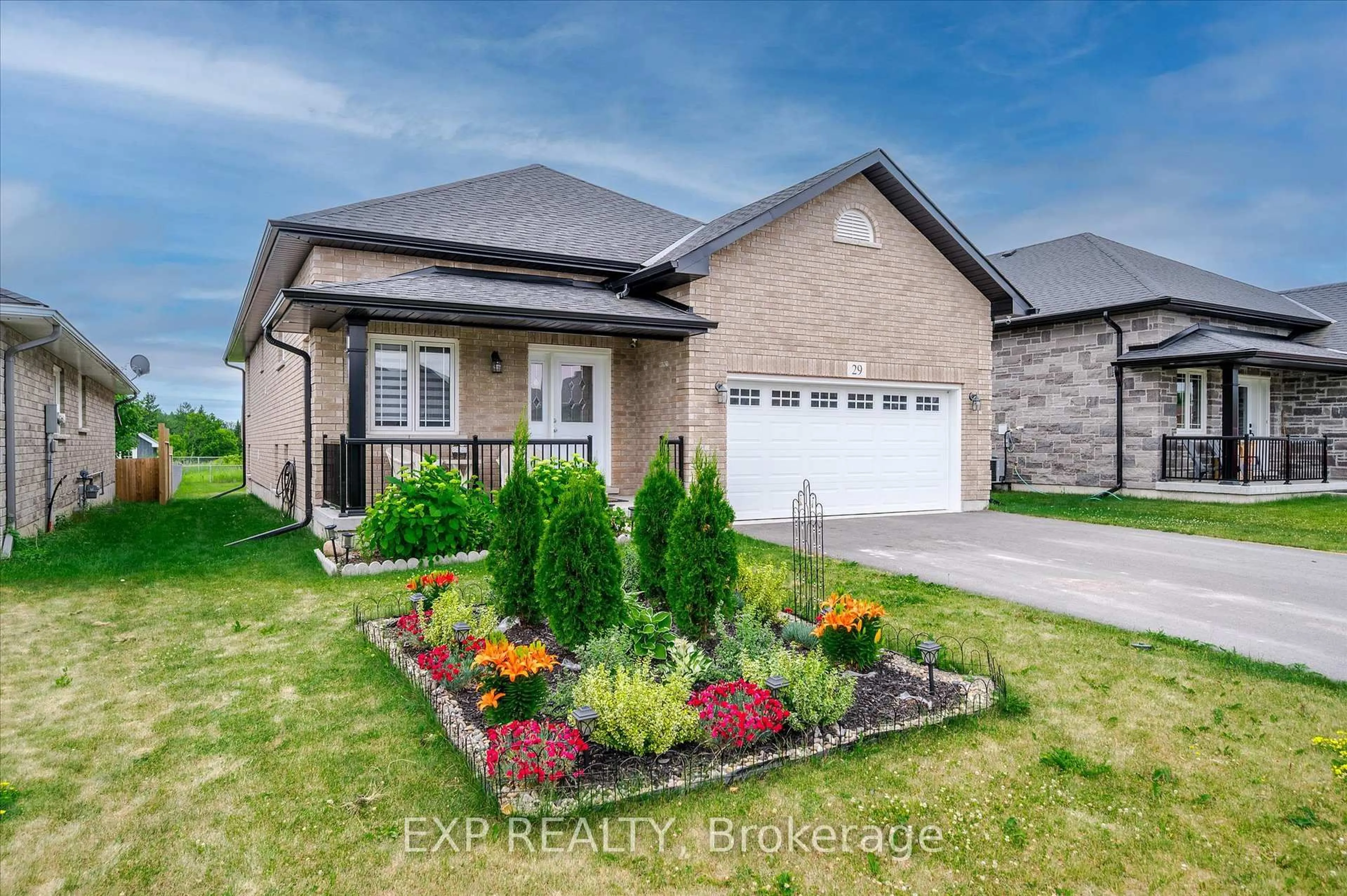 Home with brick exterior material, street for 29 Darrell Drain Cres, Asphodel-Norwood Ontario K0L 2V0