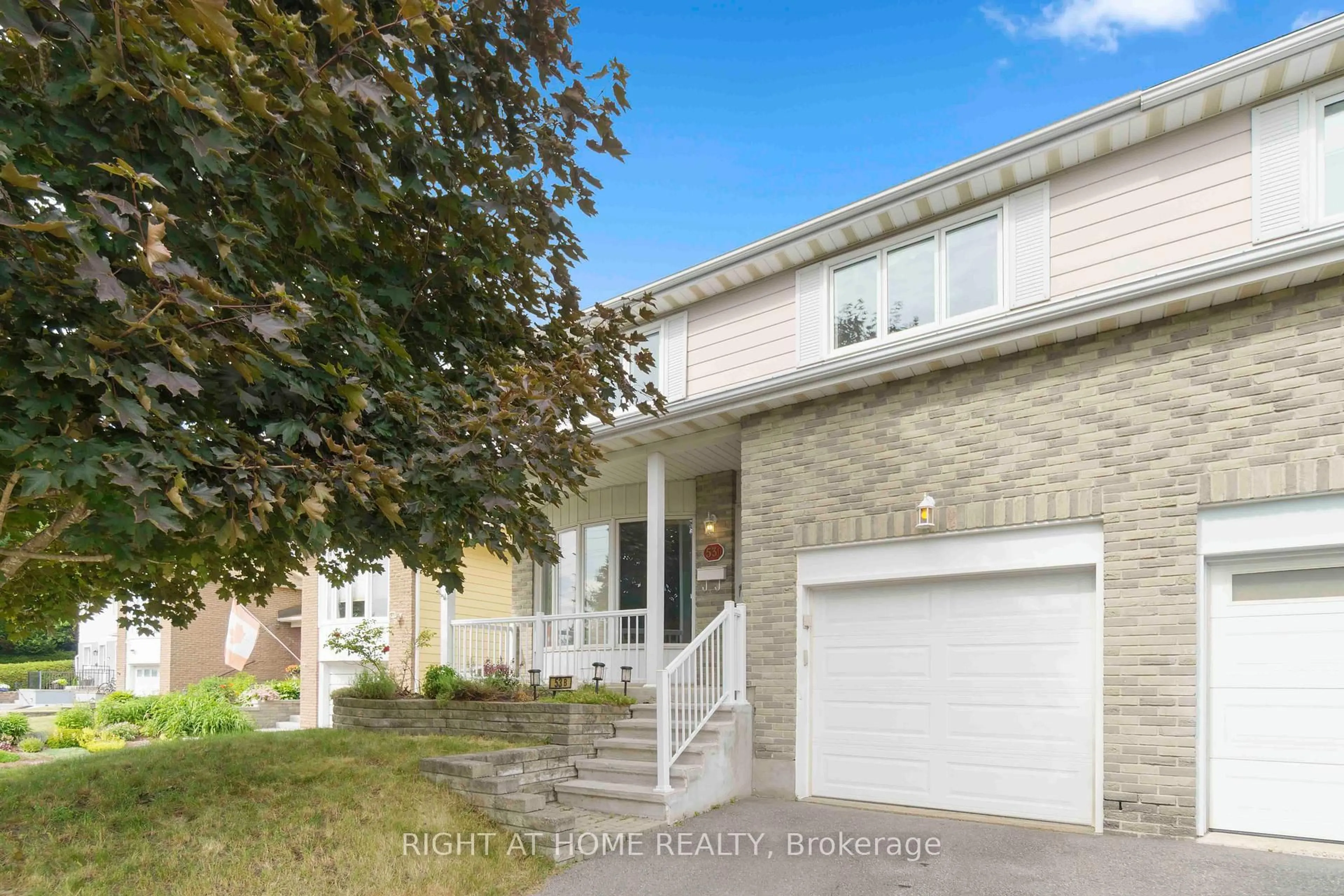 Home with brick exterior material, street for 53B TAUVETTE St, Ottawa Ontario K1B 3A2