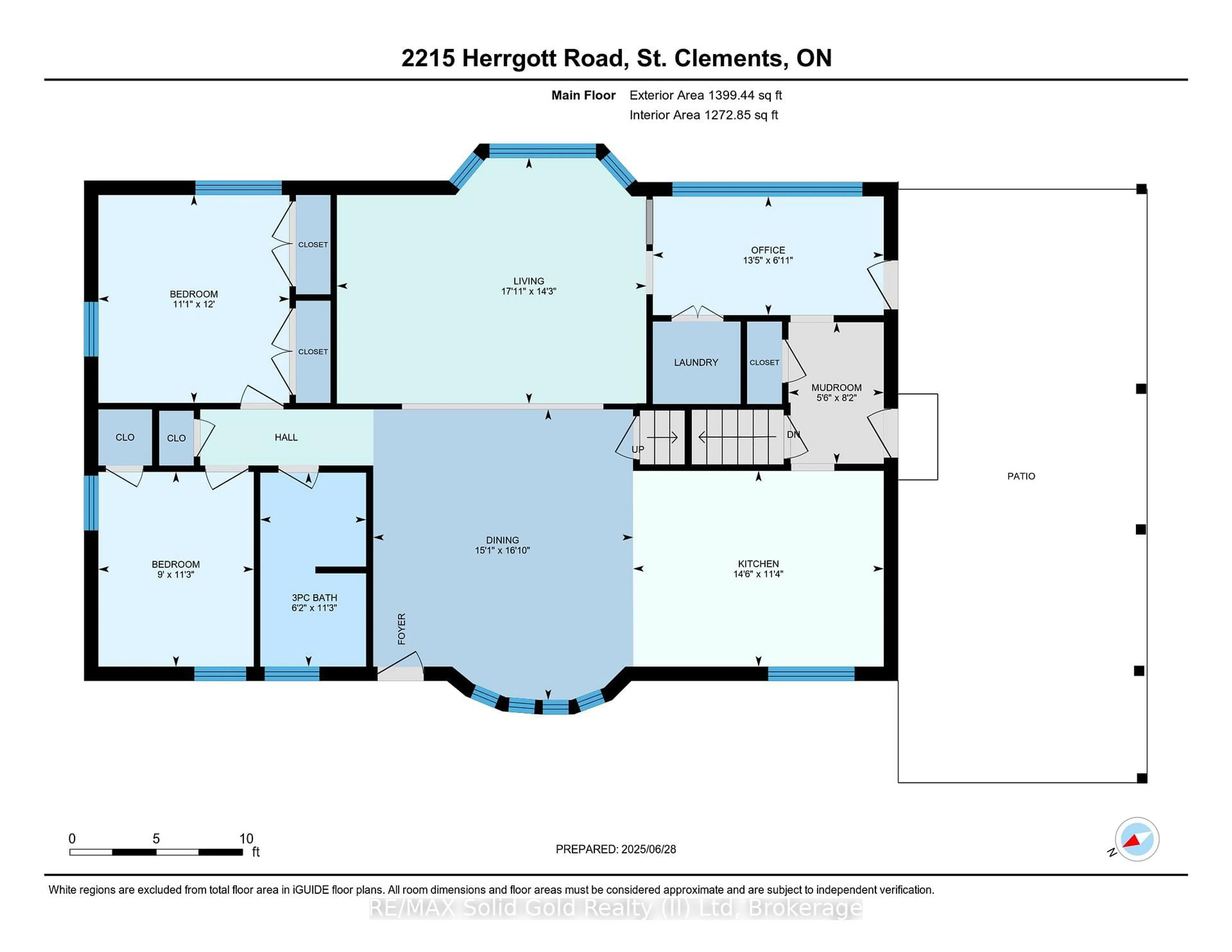 Floor plan for 2215 Herrgott Rd, Wellesley Ontario N0B 2M0
