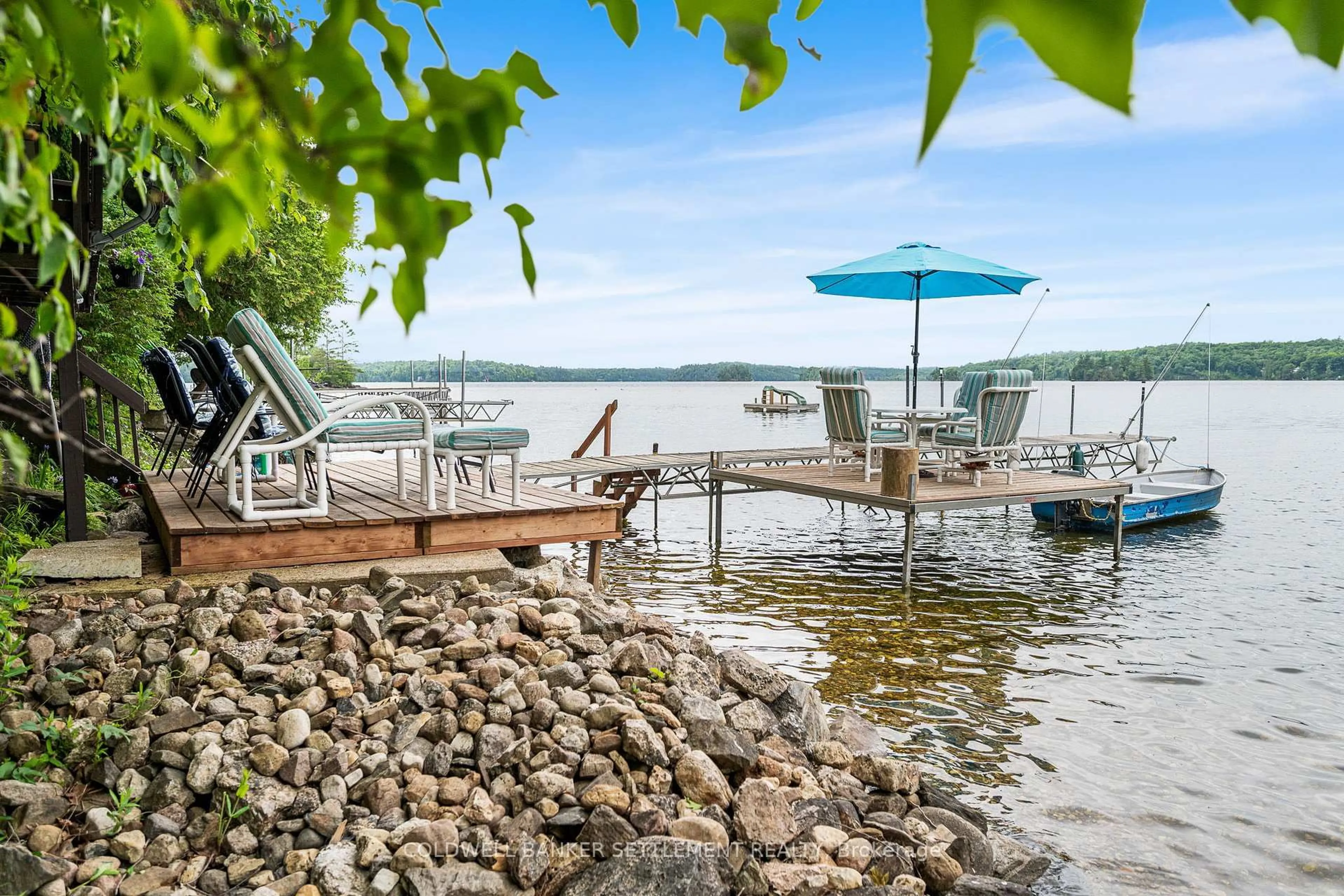 Patio, water/lake/river/ocean view for 141 Christie Lake Lane 32 Lane, Perth Ontario K7H 3C6