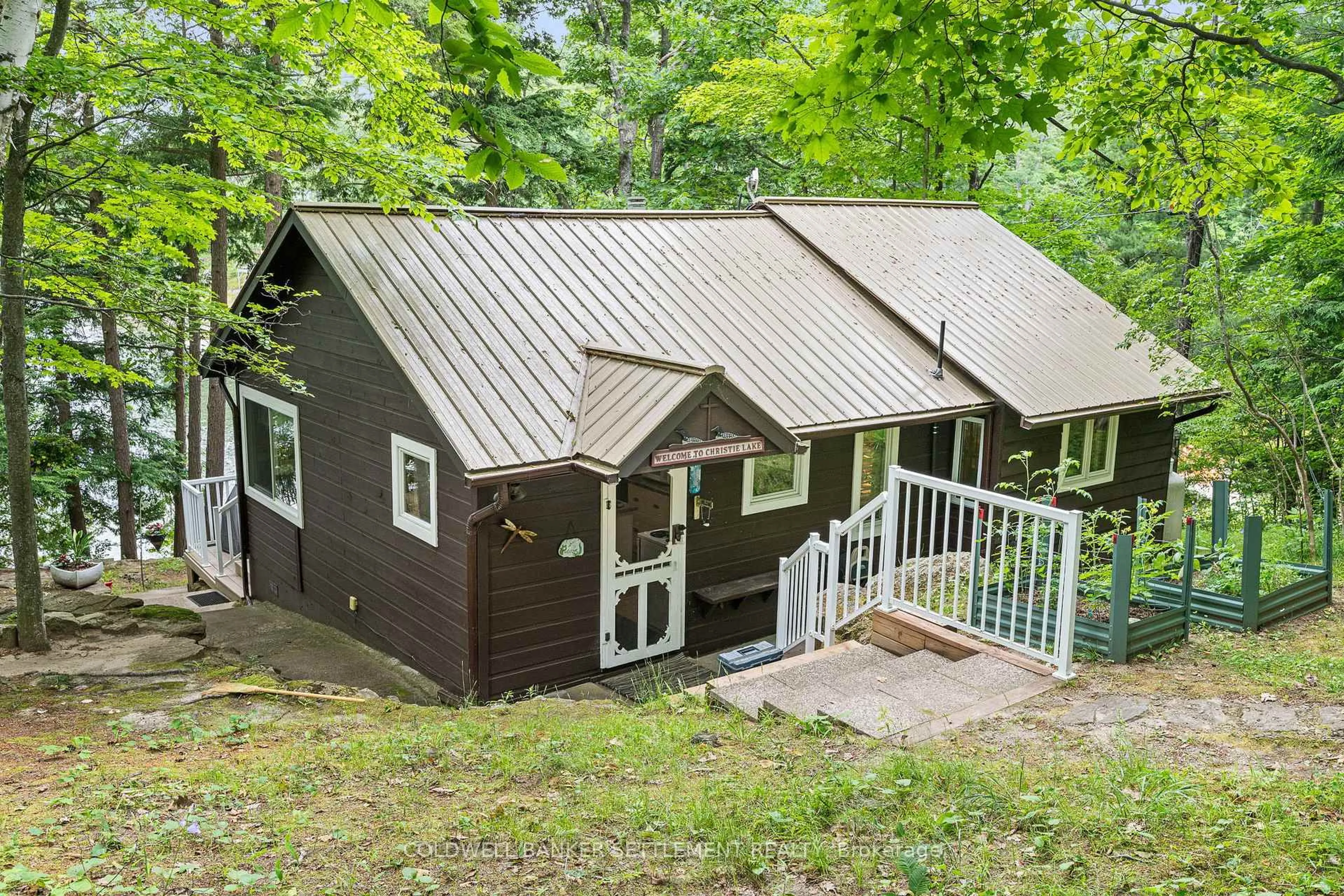 A pic from outside/outdoor area/front of a property/back of a property/a pic from drone, unknown for 141 Christie Lake Lane 32 Lane, Perth Ontario K7H 3C6