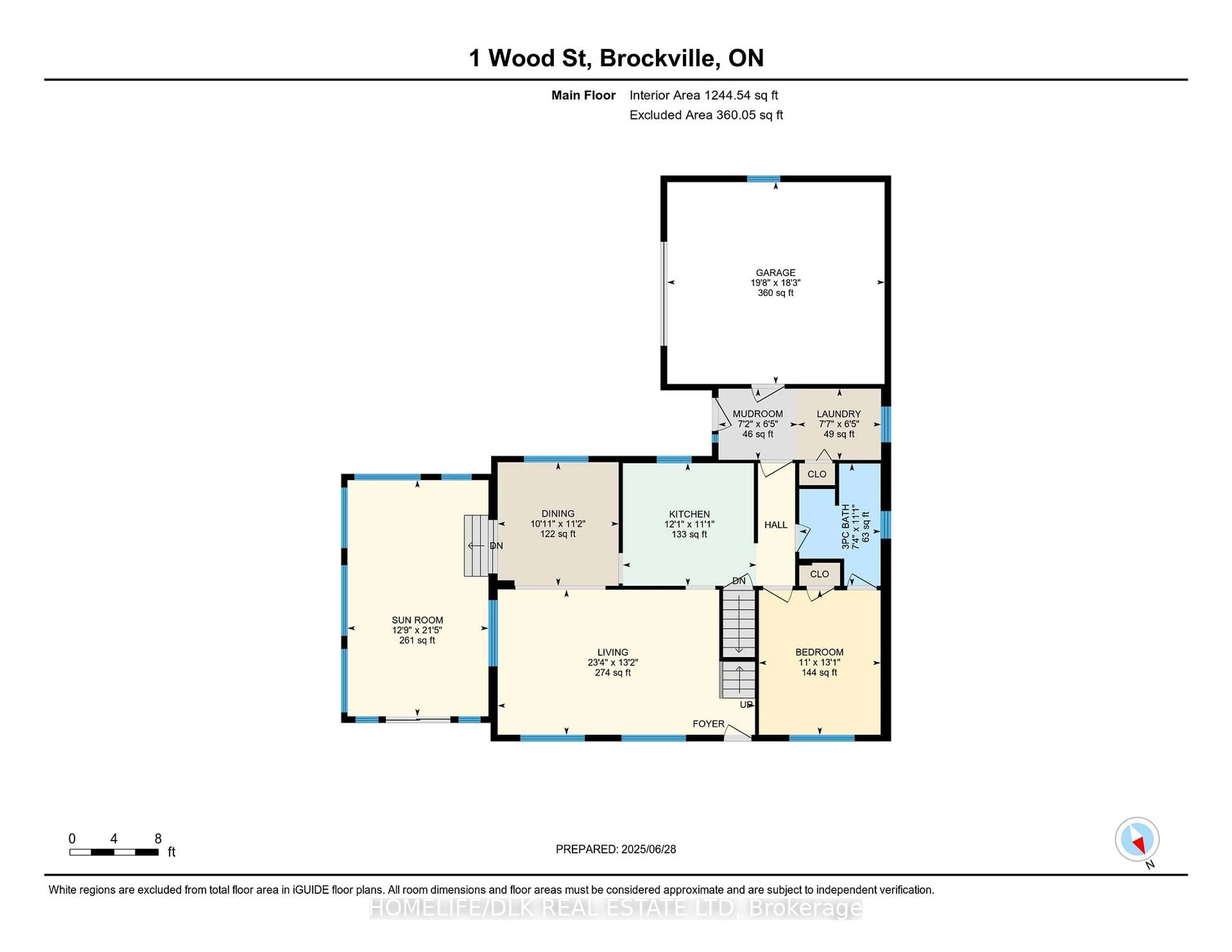 Floor plan for 1 Wood St, Augusta Ontario K6V 5T1