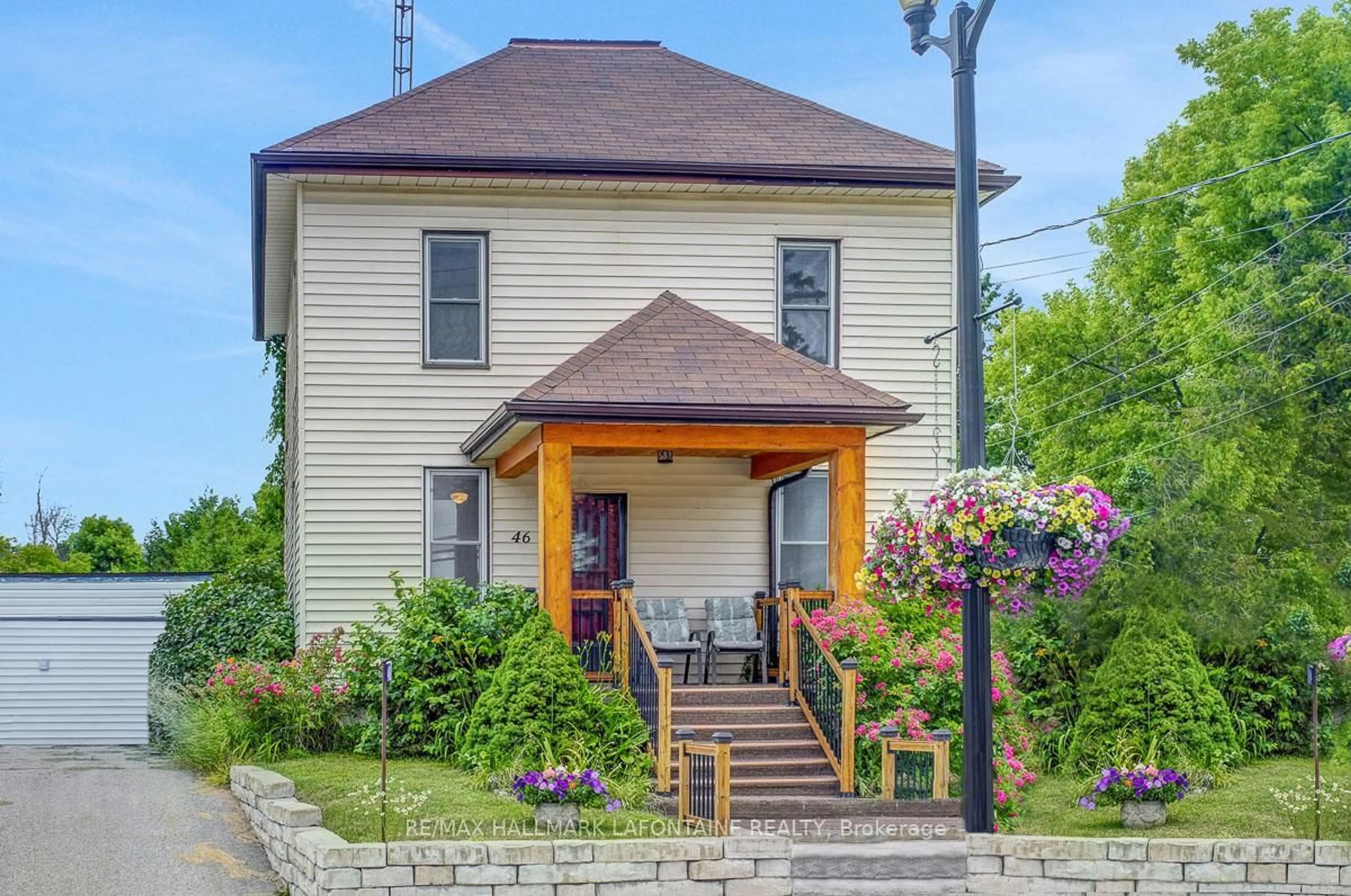 Home with brick exterior material, street for 46 Main St, Rideau Lakes Ontario K0G 1E0
