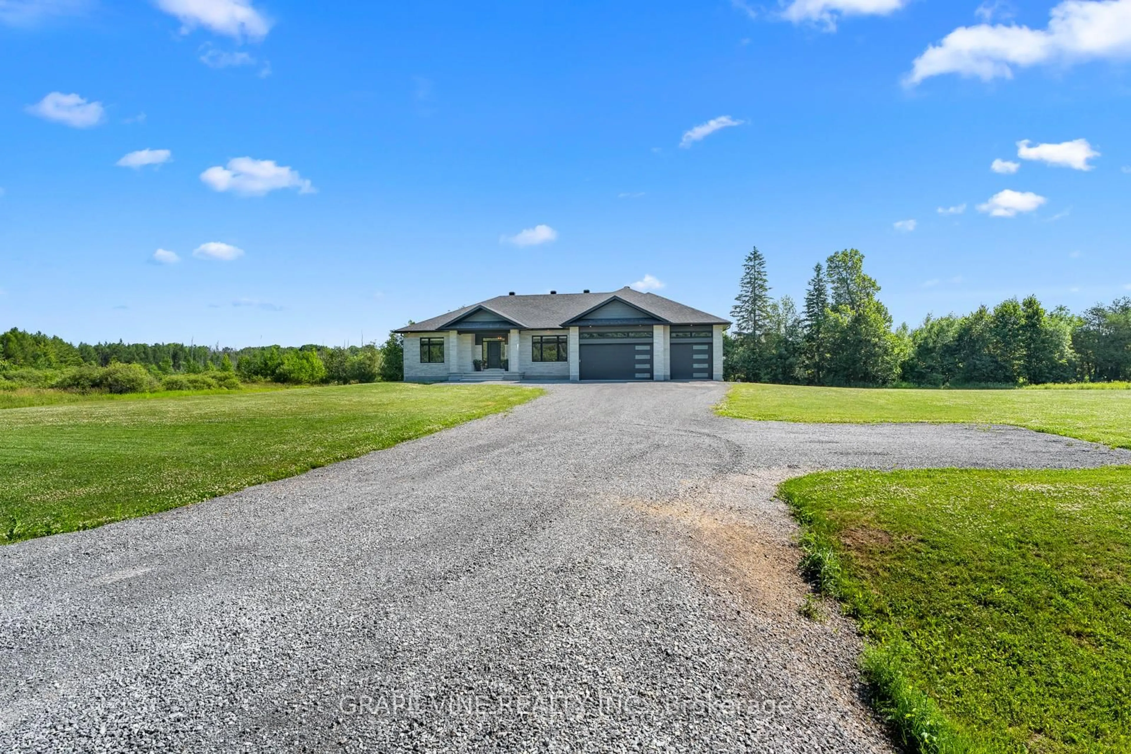 A pic from outside/outdoor area/front of a property/back of a property/a pic from drone, water/lake/river/ocean view for 1805 Ashton Station Rd, Ashton Ontario K0A 1B0